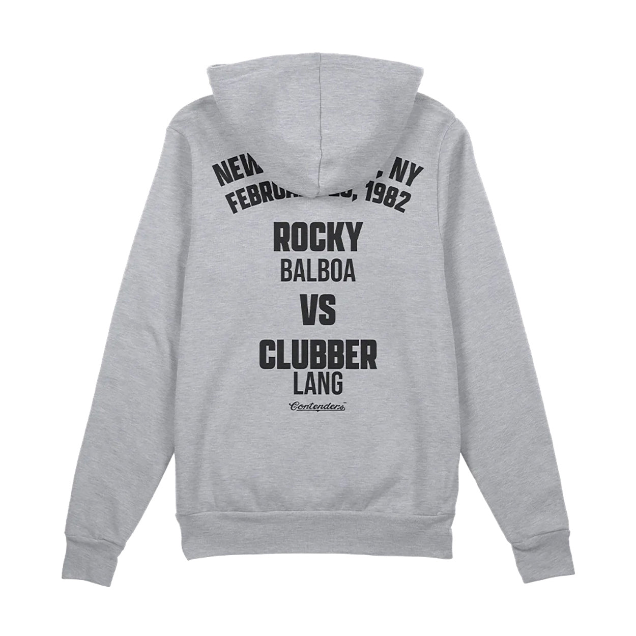 Rocky Hoodie Men's There Is No Tomorrow Double-Sided Pullover Sweatshirt