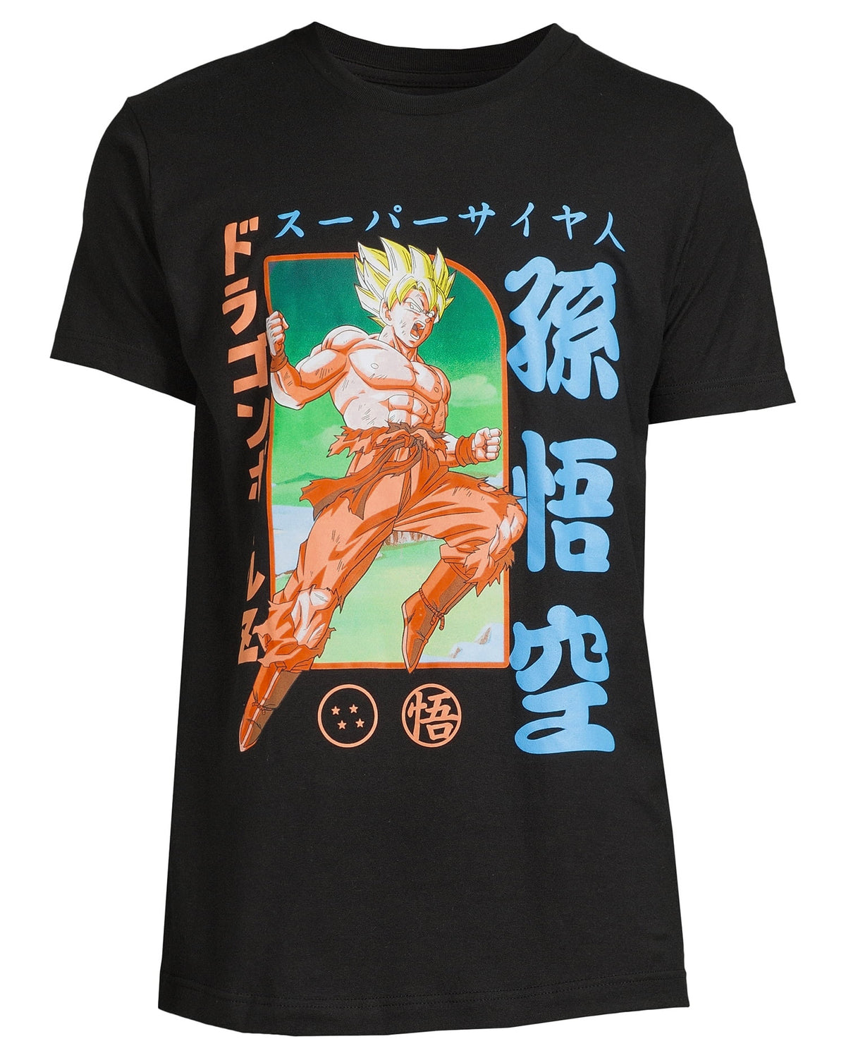 Dragon Ball Z T-Shirt Men's Goku Super Saiyan Graphic Print Tee