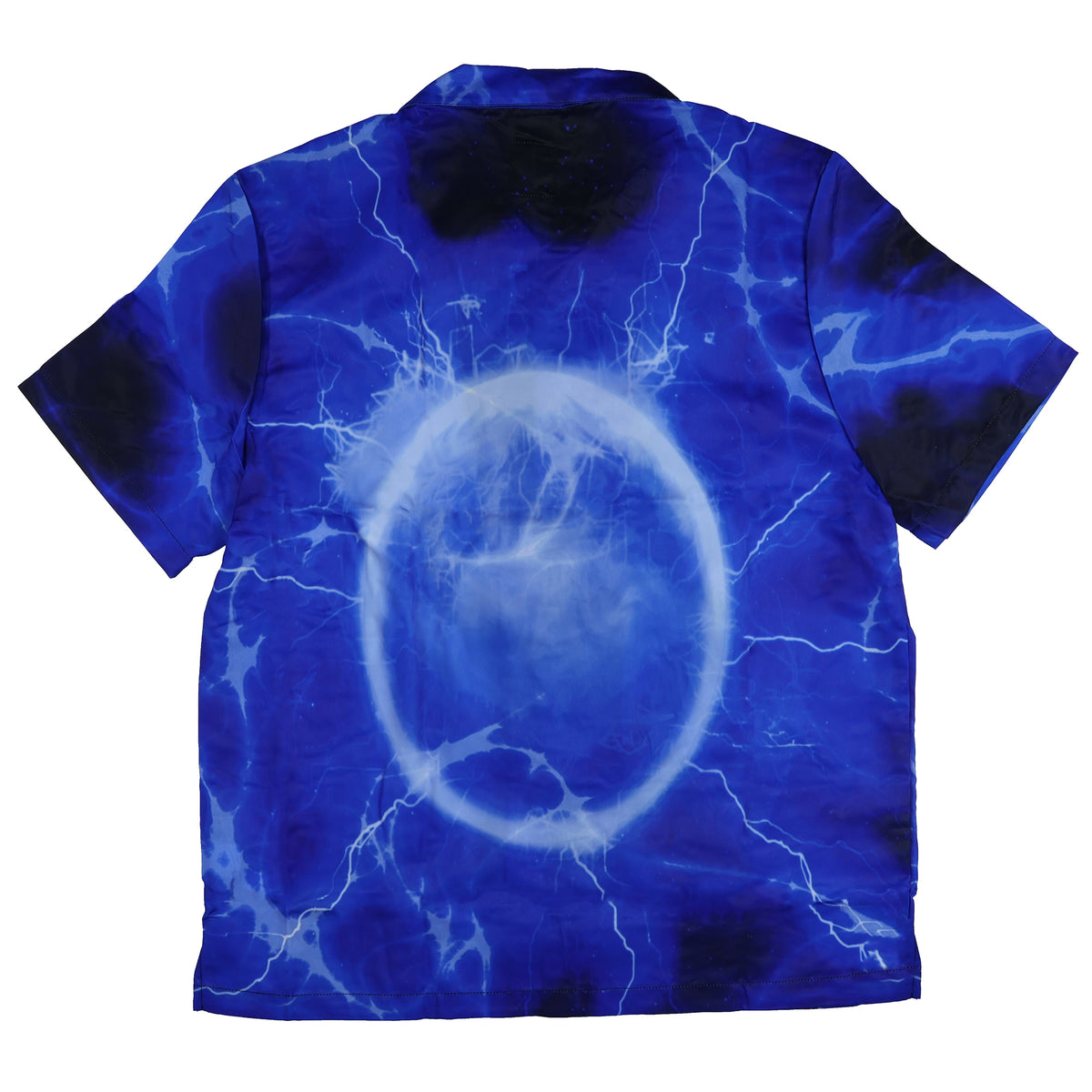 Dragon Ball Z T-Shirt Men's Power Up Goku Button Up Short Sleeve Top