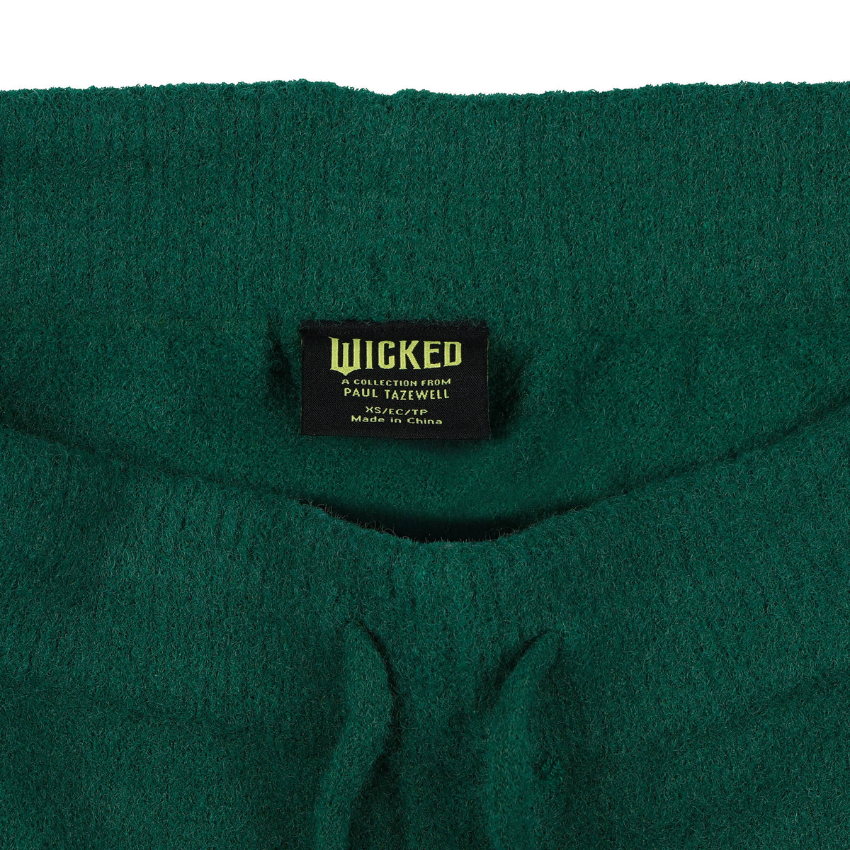 Wicked Pajamas Women's Gold Sweater Ribbed Wide Leg Lounge Pants