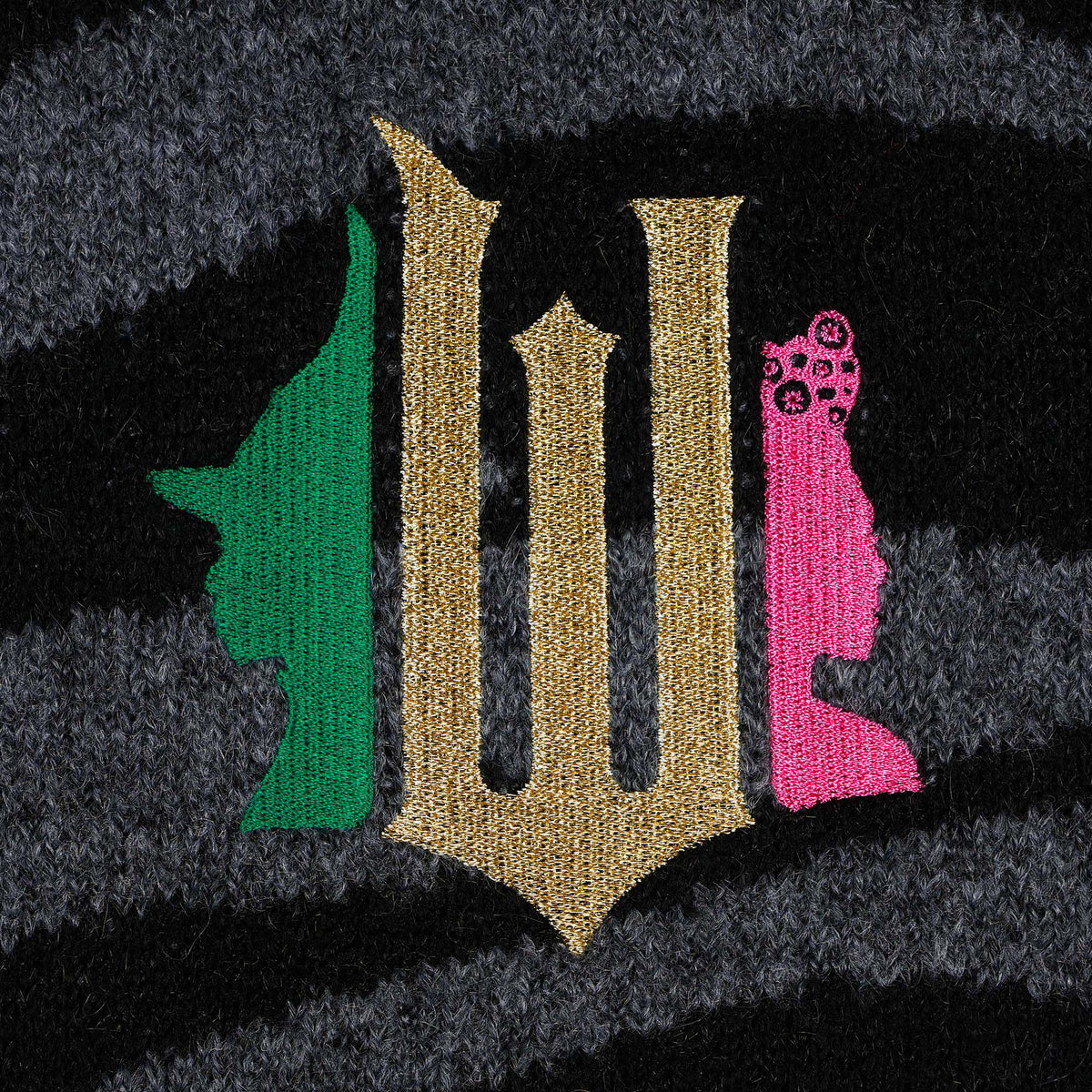 Wicked Sweater Women's Button Up Elphaba and Glinda Knit Sweatshirt