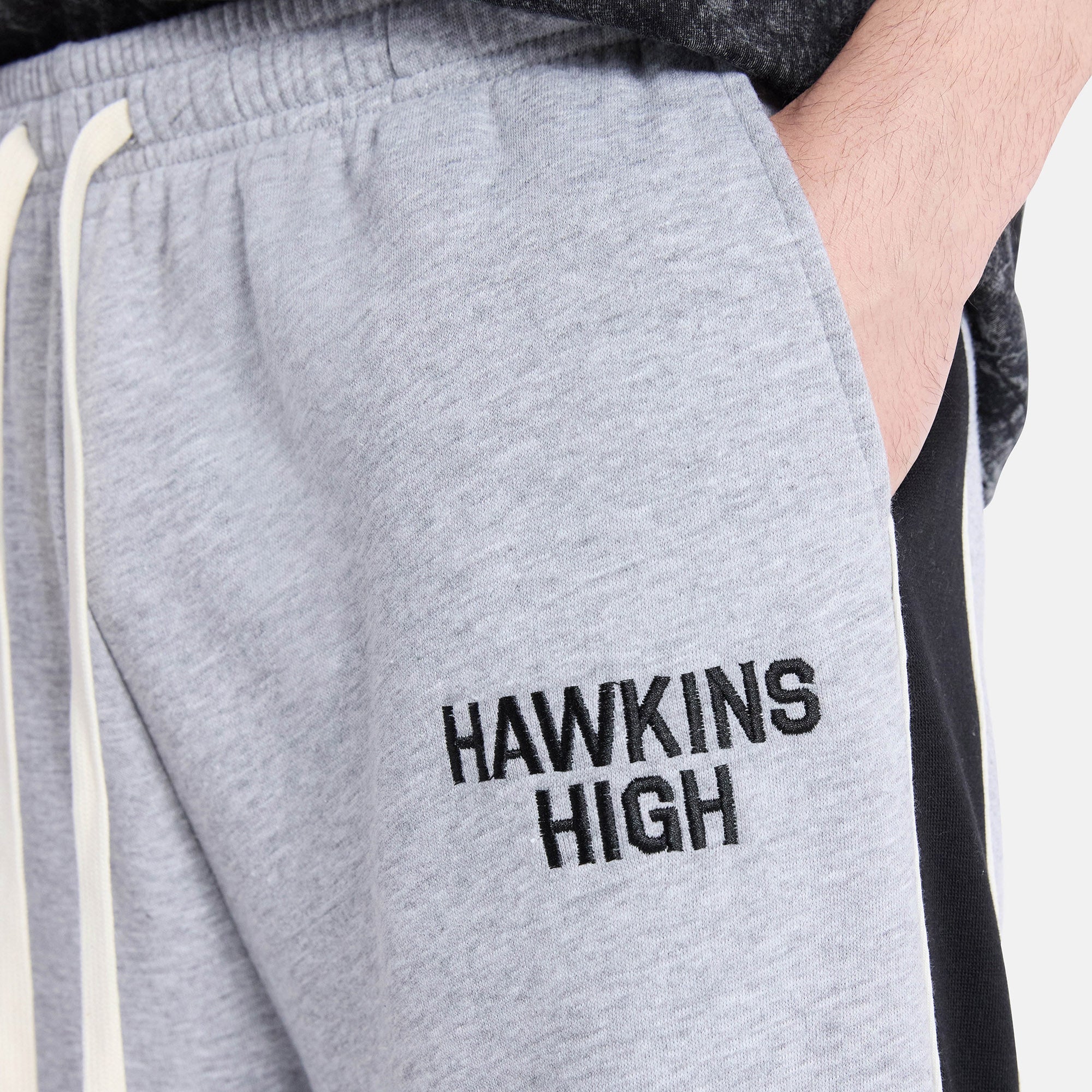 Stranger Things Sweats Men's Hawkins High Straight Leg Lounge Pants