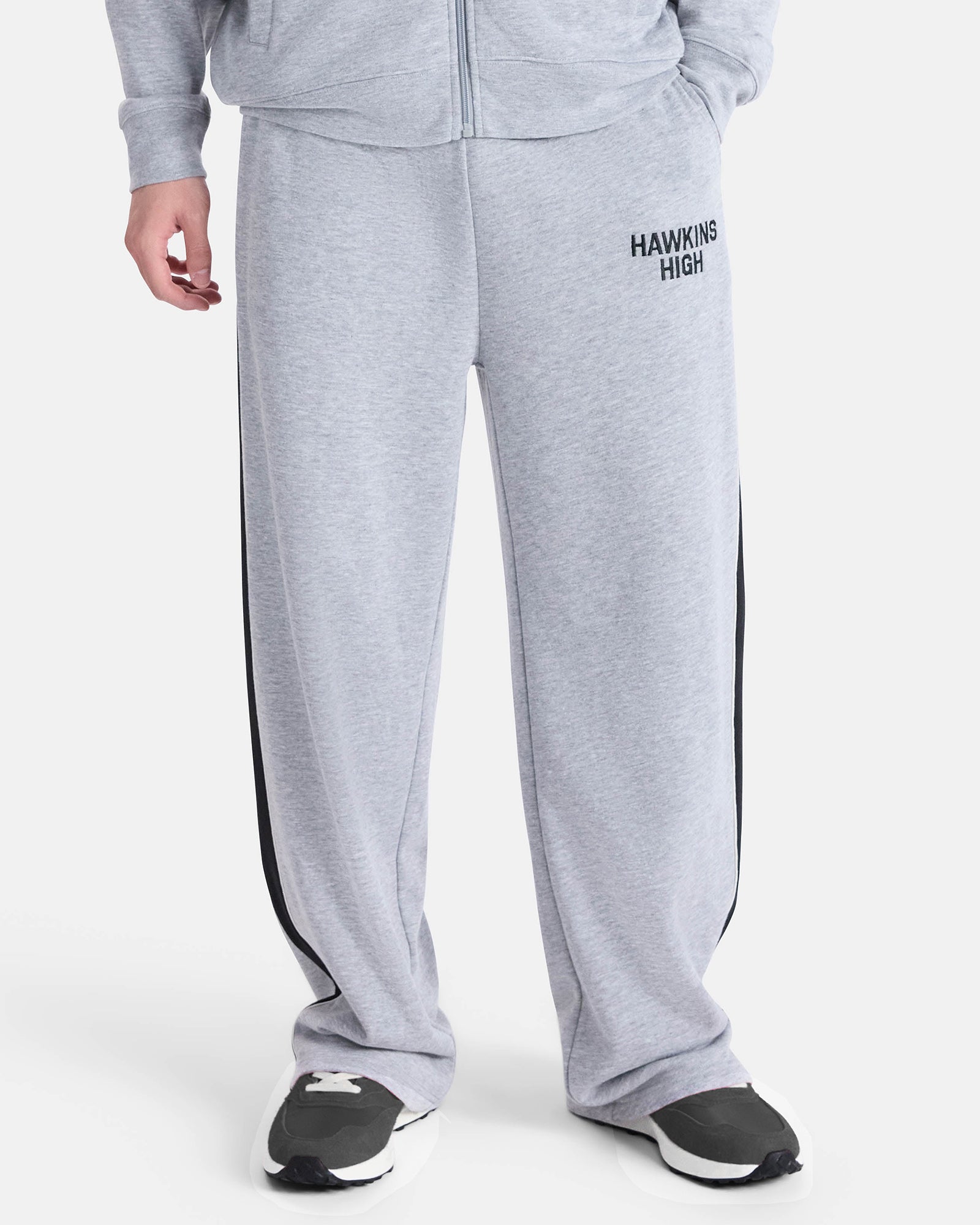Stranger Things Sweats Men's Hawkins High Straight Leg Lounge Pants