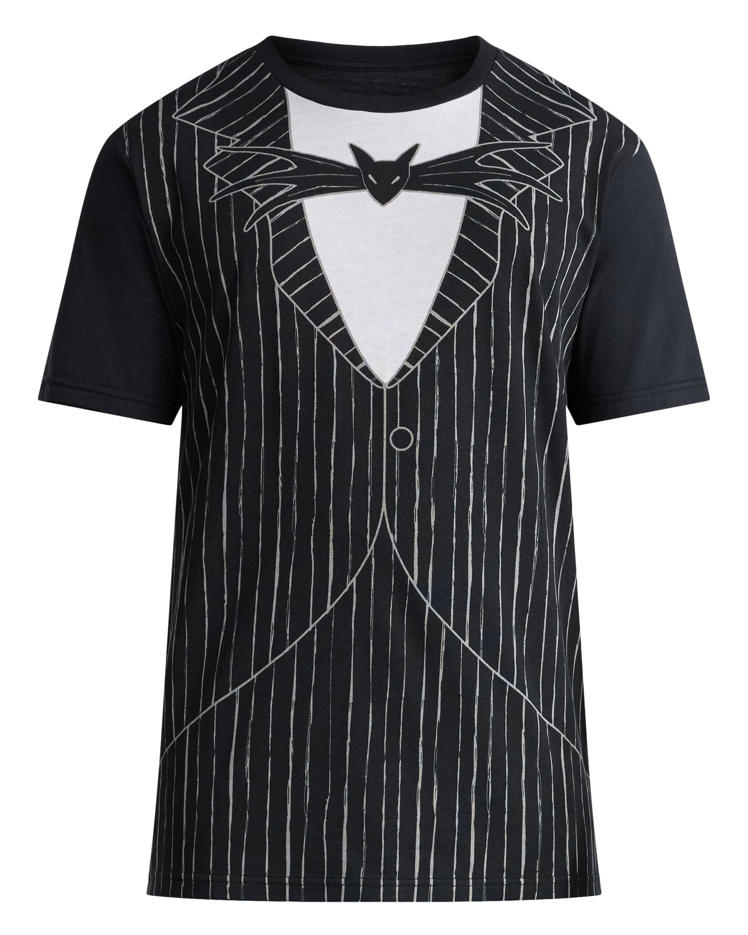 The Nightmare Before Christmas Shirt Men's Jack Tuxedo Shirt and Beanie Set