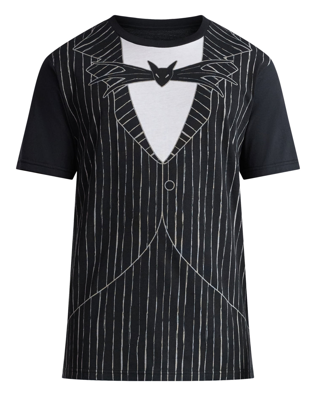 The Nightmare Before Christmas Shirt Men's Jack Tuxedo Shirt and Beanie Set