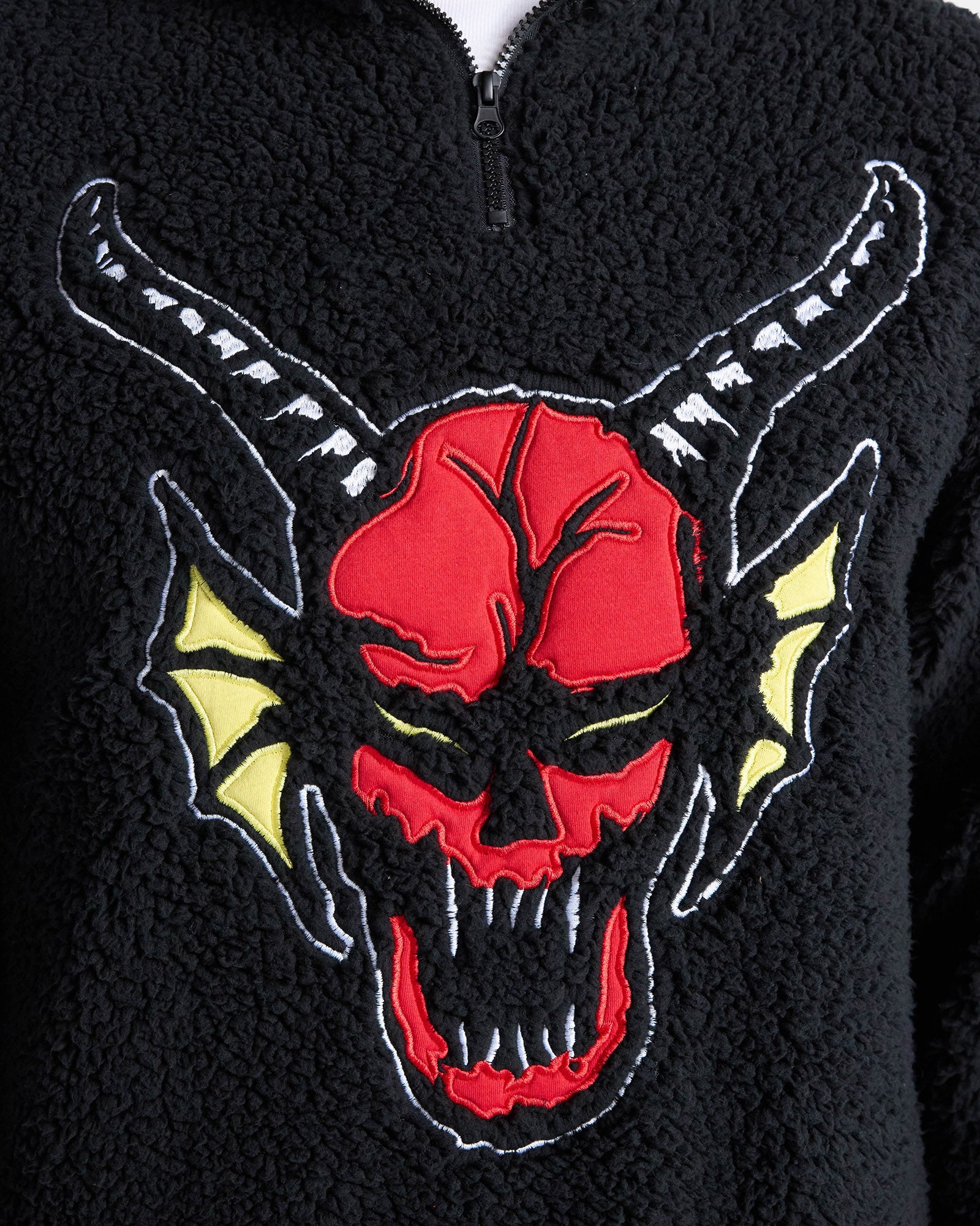 Stranger Things Sweatshirt Men's Hellfire Club Embroidered logo Pullover