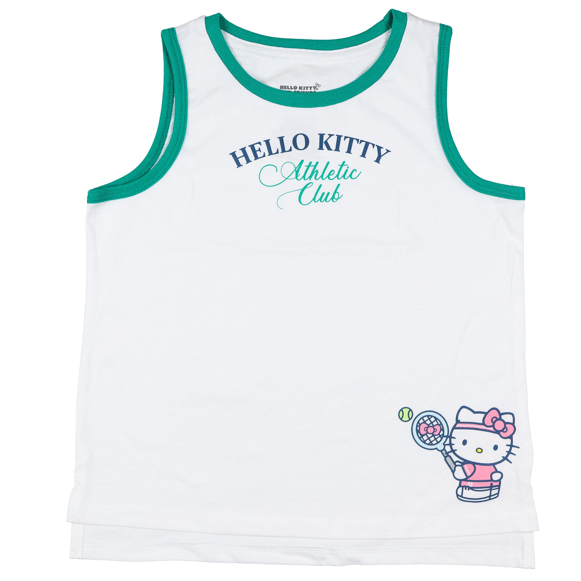Hello Kitty And Friends Girls Athletic Club Tank Top Graphic T-Shirt