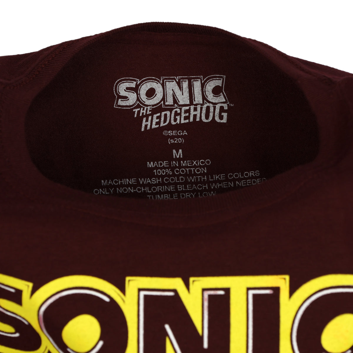 Sonic The Hedgehog Shirt Boy's Video Game Character Short Sleeve Tee