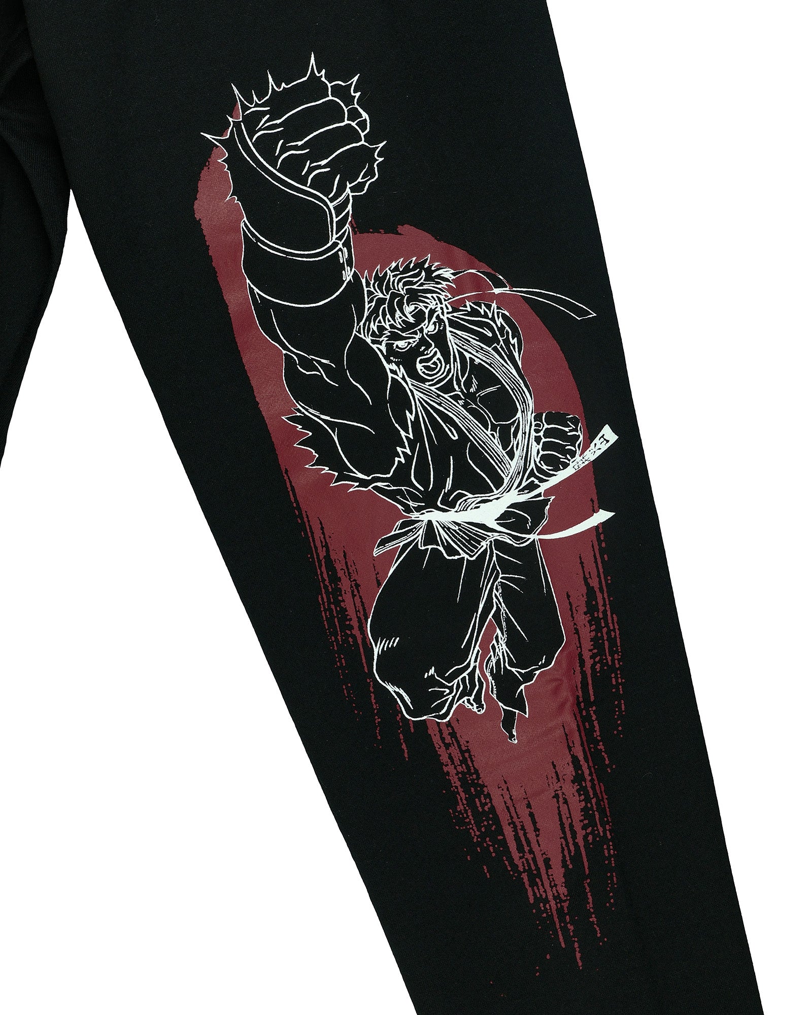 Street Fighter Pajama Pants Men's Ryu Game Character Lounge Jogger Pant