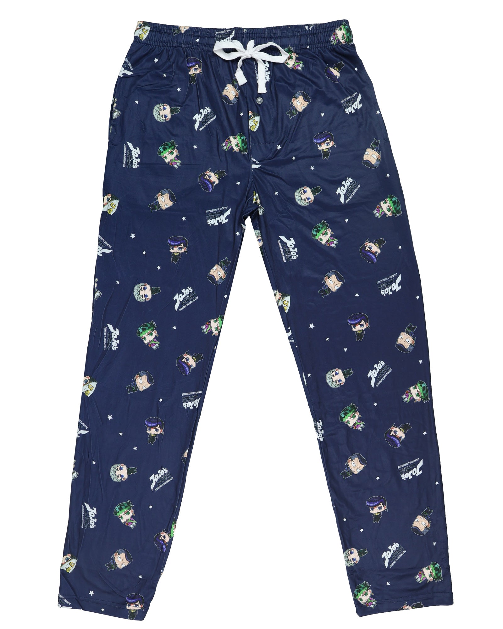 JoJo's Bizarre Adventure Pajamas Men's Unbreakable Lounge Sleep Pants