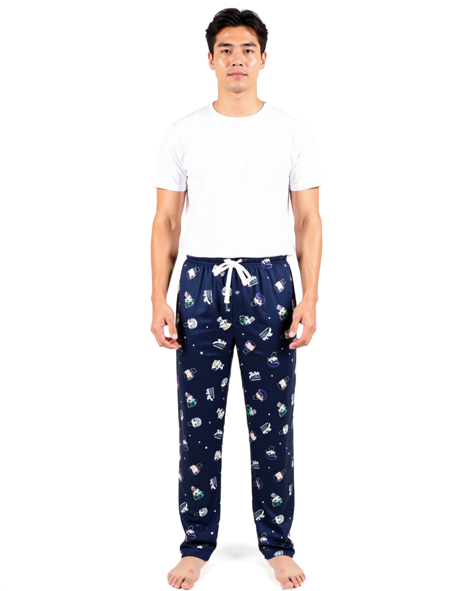 JoJo's Bizarre Adventure Pajamas Men's Unbreakable Lounge Sleep Pants