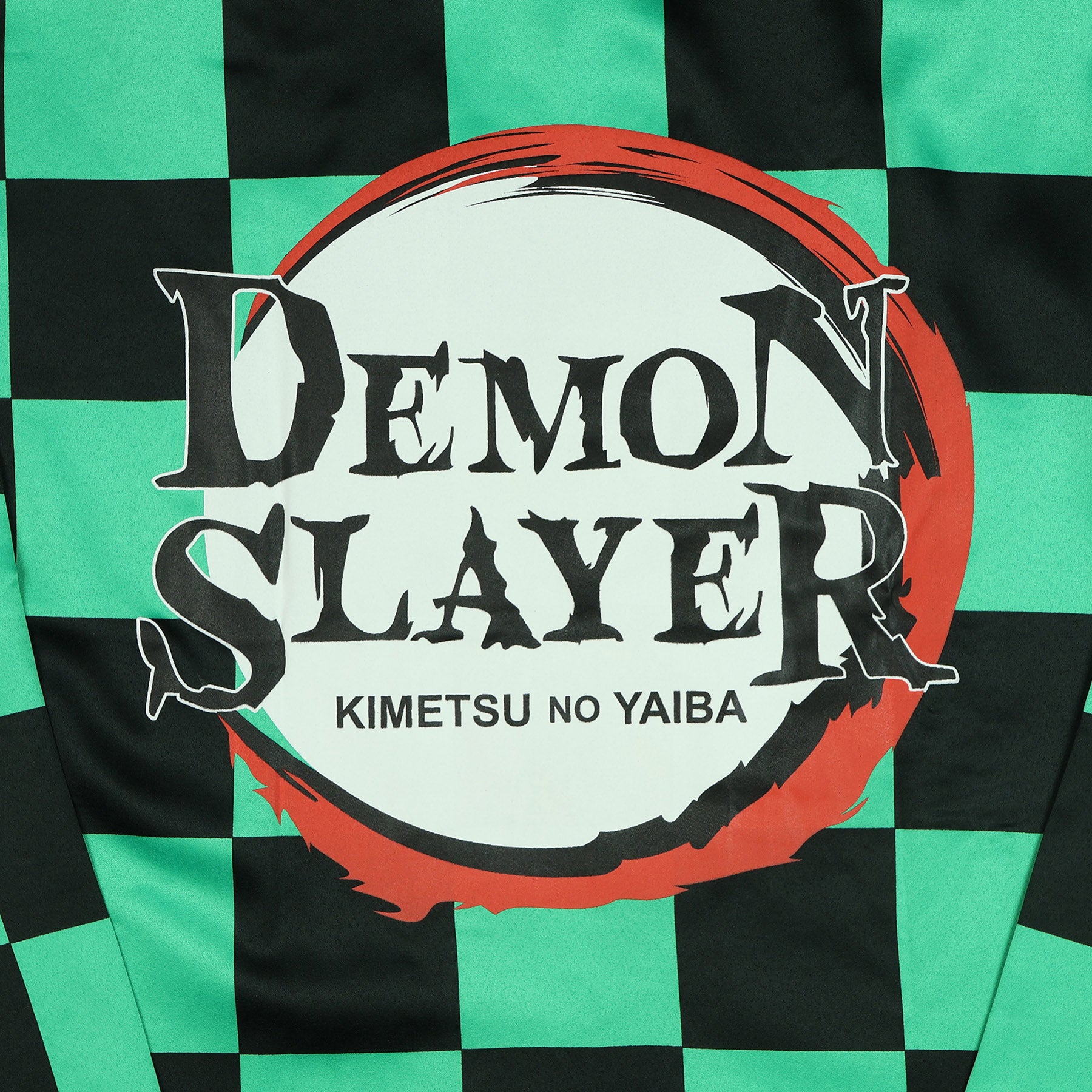 Demon Slayer Kimono Tanjiro Kamado Adult Anime Costume Cloak