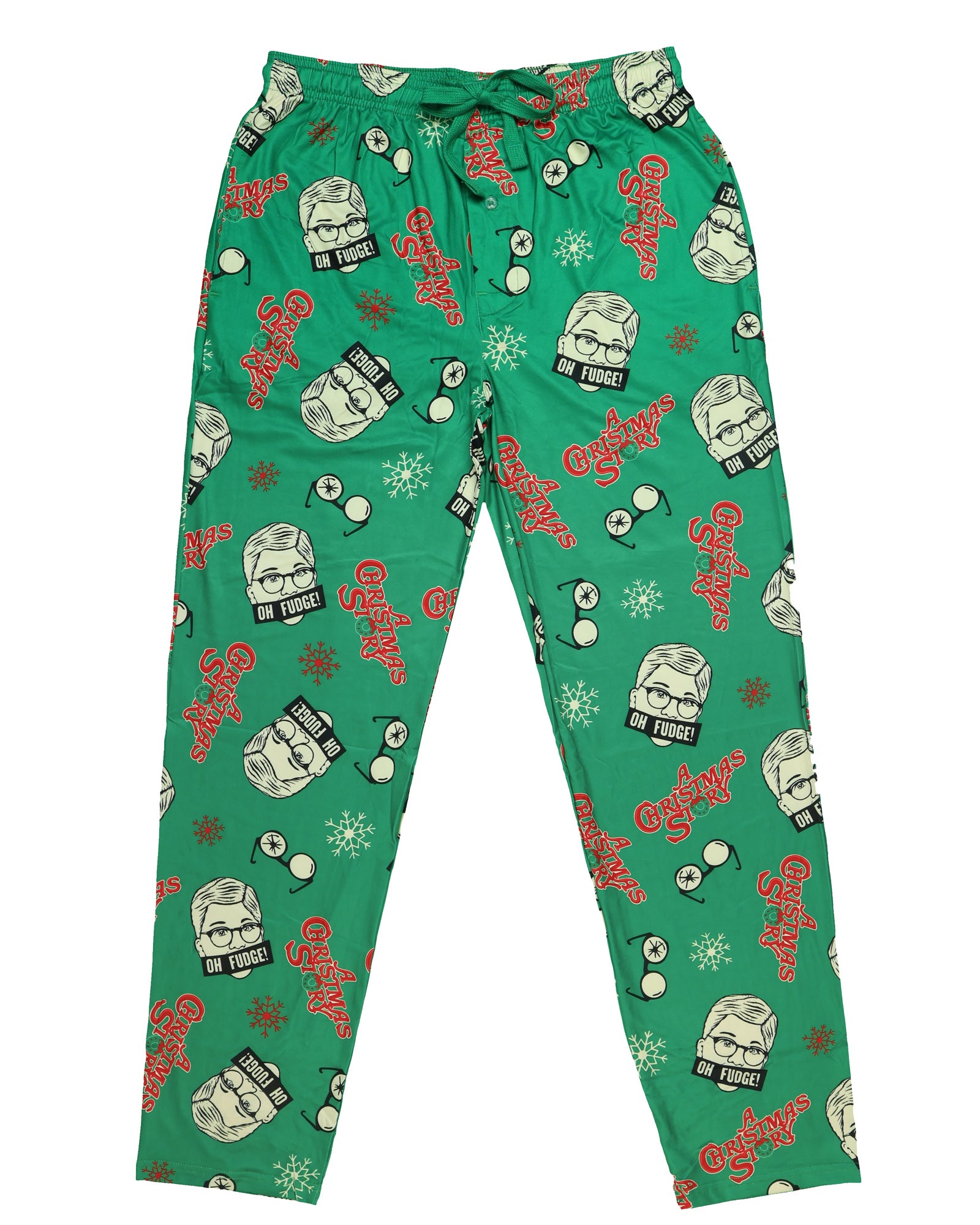 A Christmas Story Pajamas Men's Ralphie Oh Fudge Lounge Sleep Pants