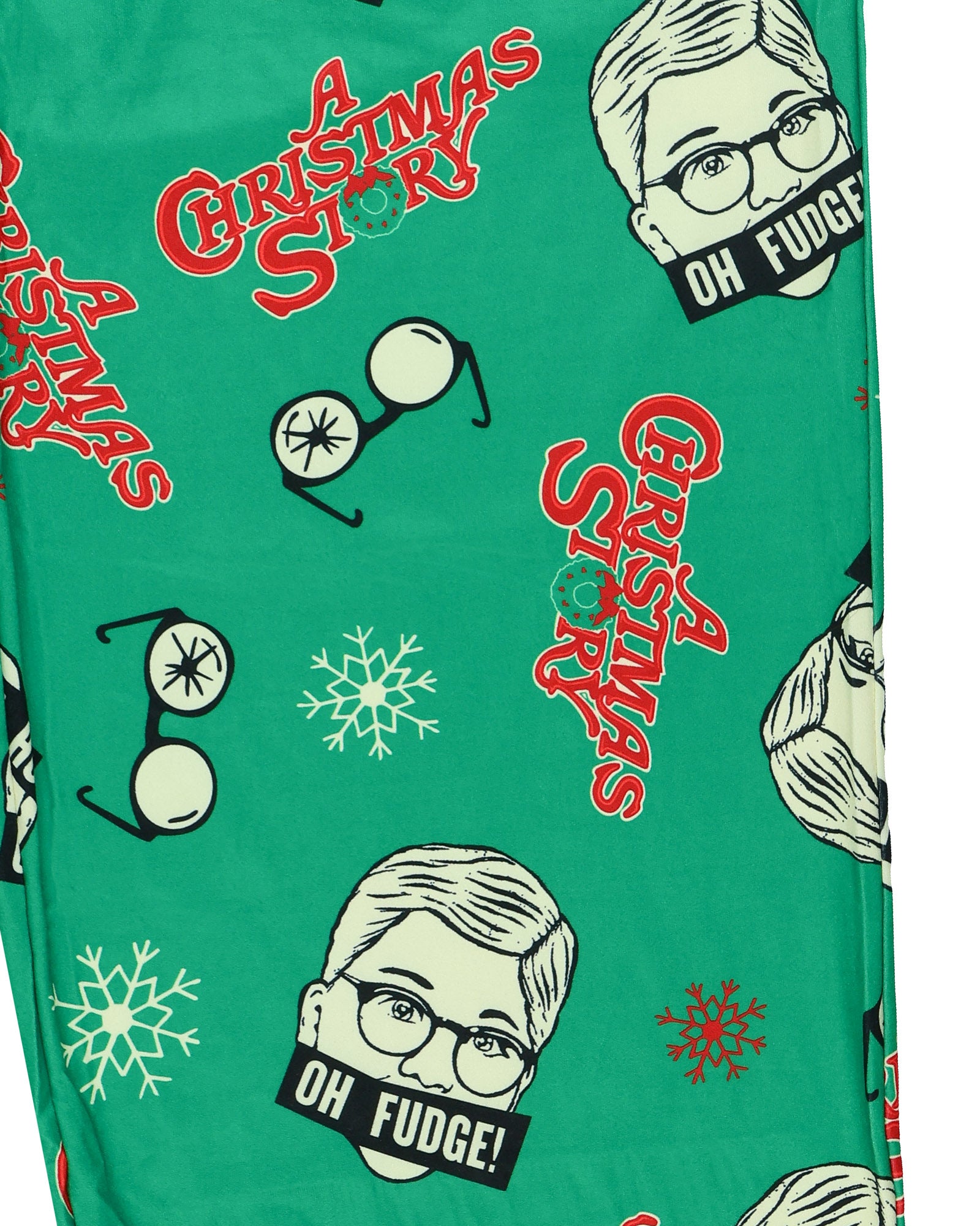 A Christmas Story Pajamas Men's Ralphie Oh Fudge Lounge Sleep Pants