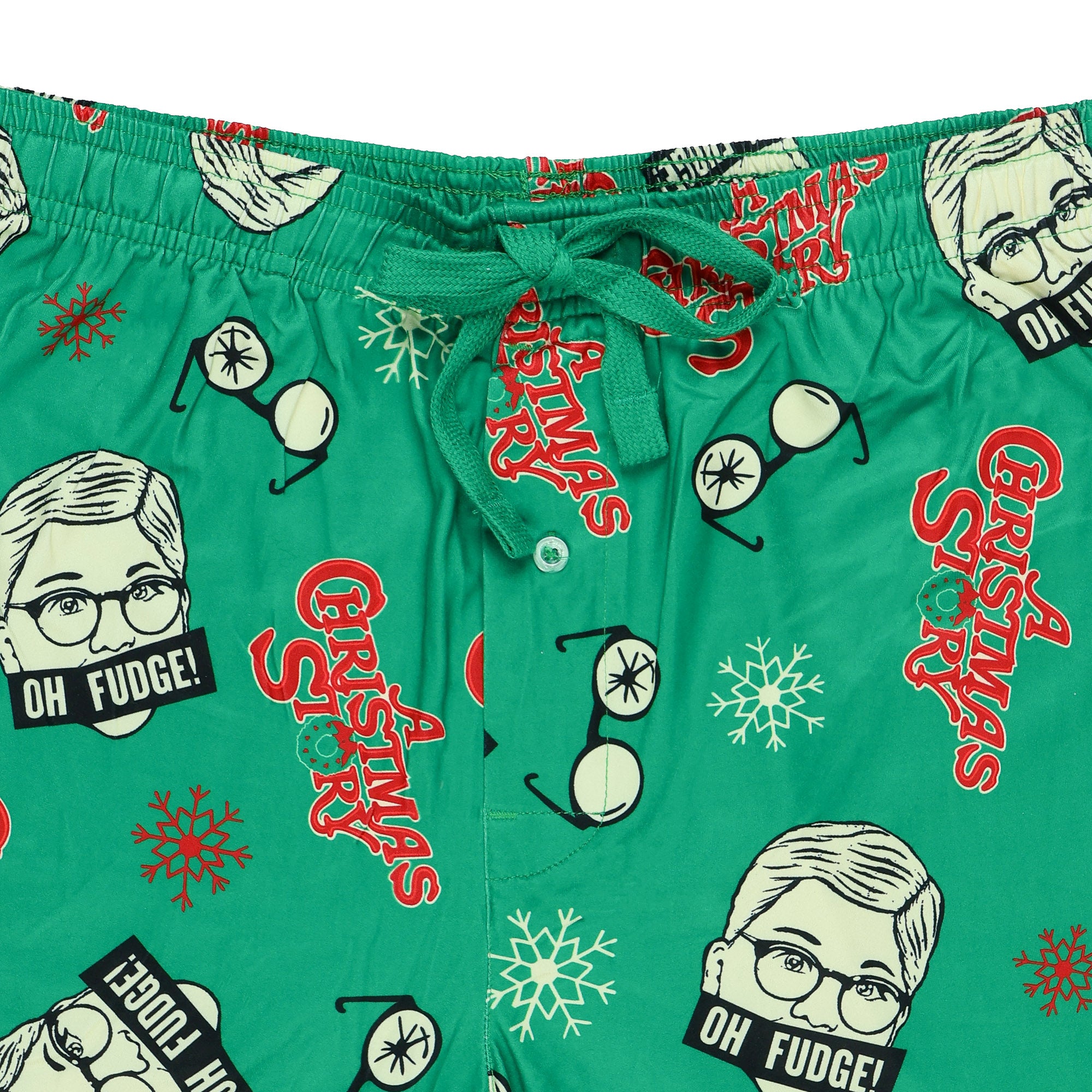 A Christmas Story Pajamas Men's Ralphie Oh Fudge Lounge Sleep Pants