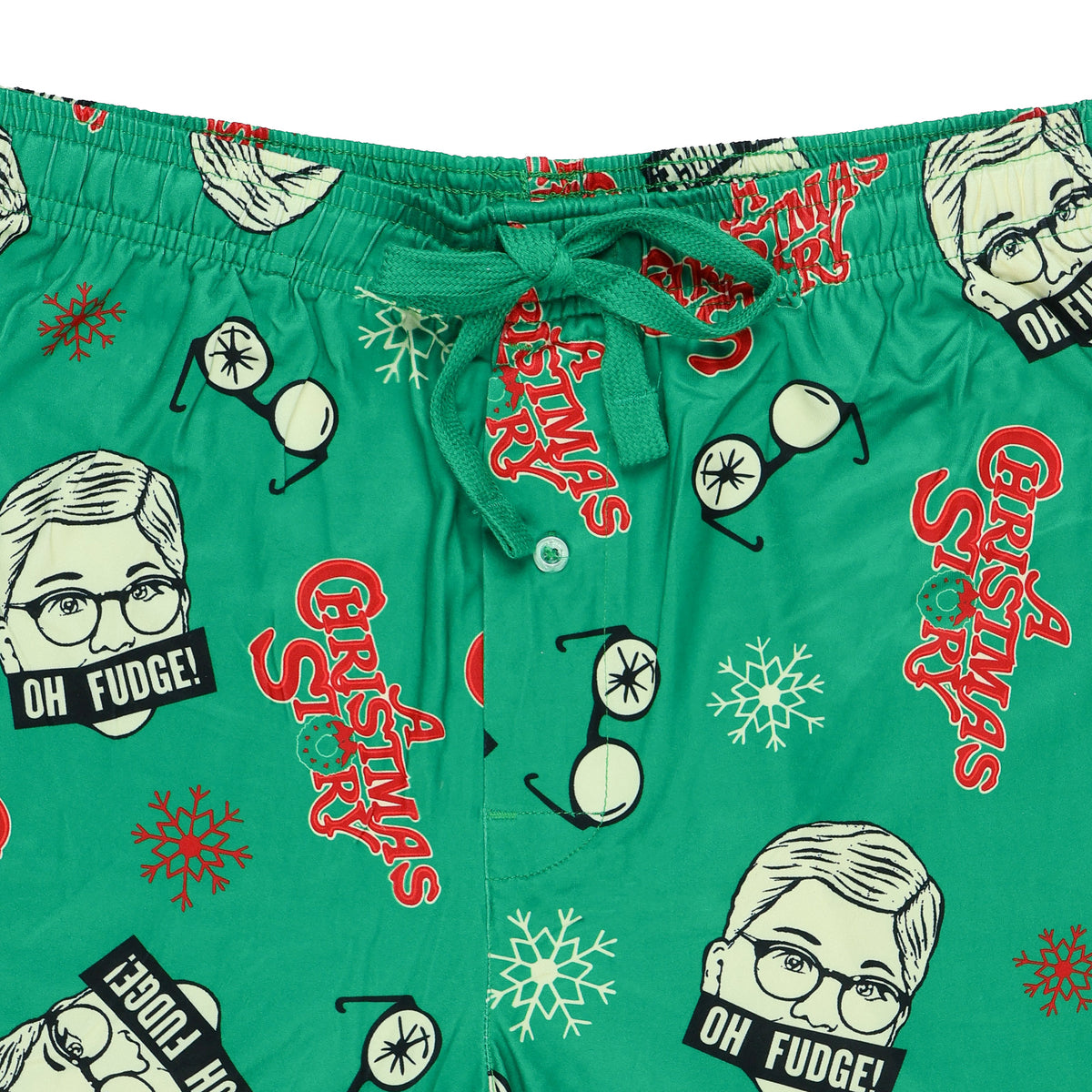 A Christmas Story Pajamas Men's Ralphie Oh Fudge Lounge Sleep Pants