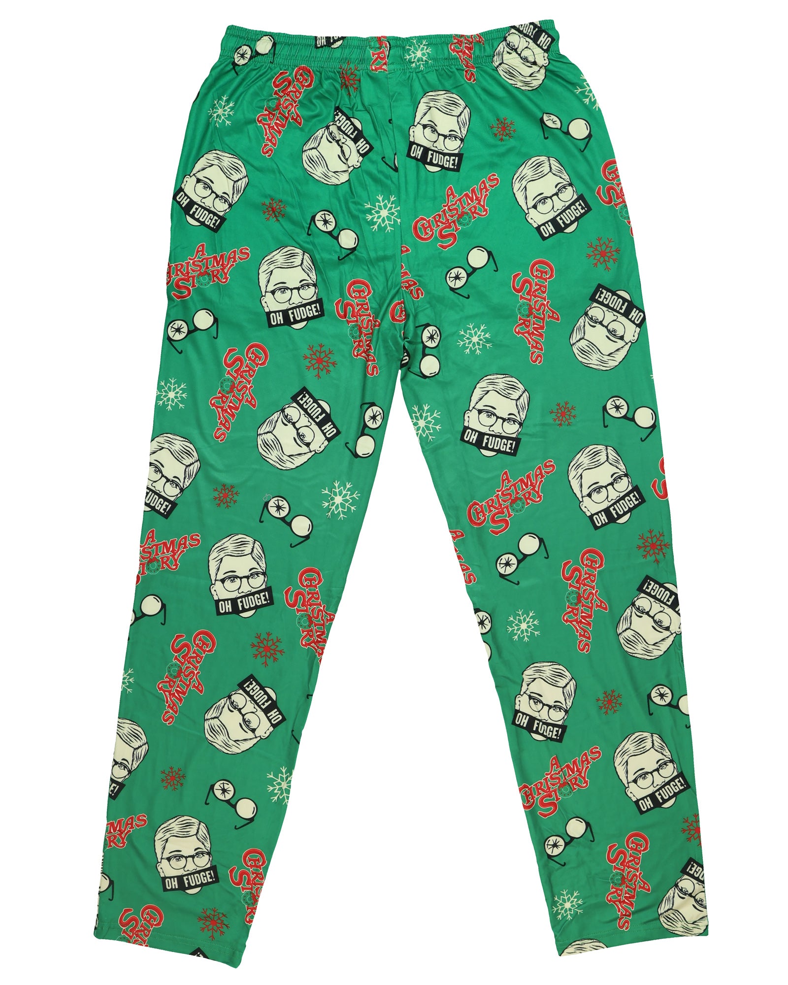 A Christmas Story Pajamas Men's Ralphie Oh Fudge Lounge Sleep Pants