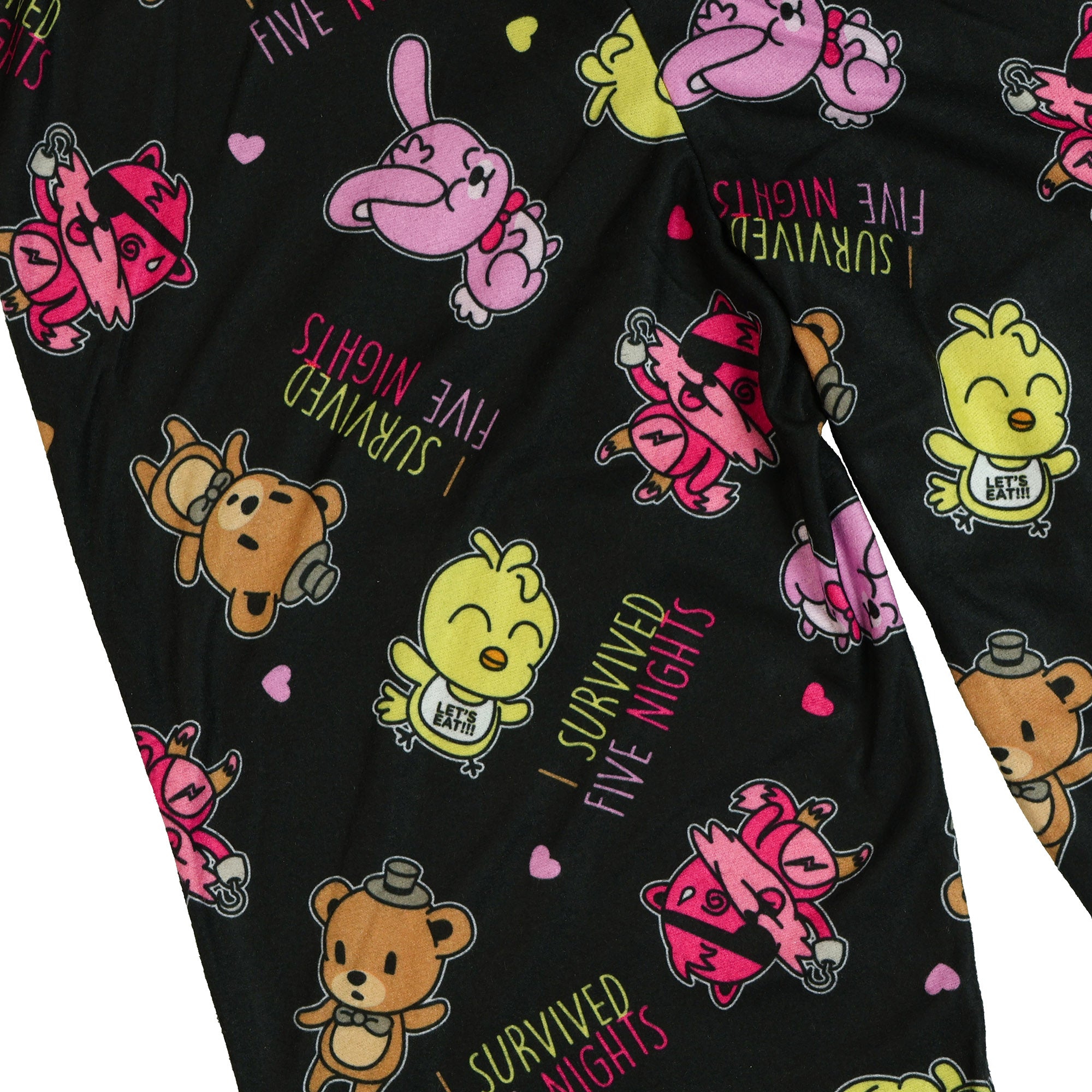 Five Nights at Freddy's Pajamas Girls' I Survived Two-Piece Sleep Set