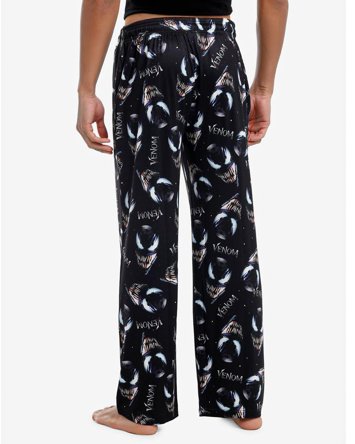 Marvel Venom Pajama Pants Men's Logo AOP Lounge Sleep Pj Bottoms