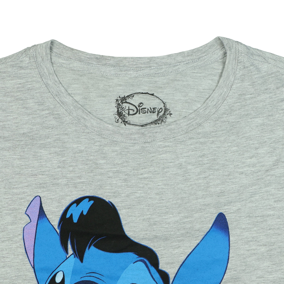 Disney Stitch T-Shirt Women's Elvis-Inspired Design Short Sleeve Tee