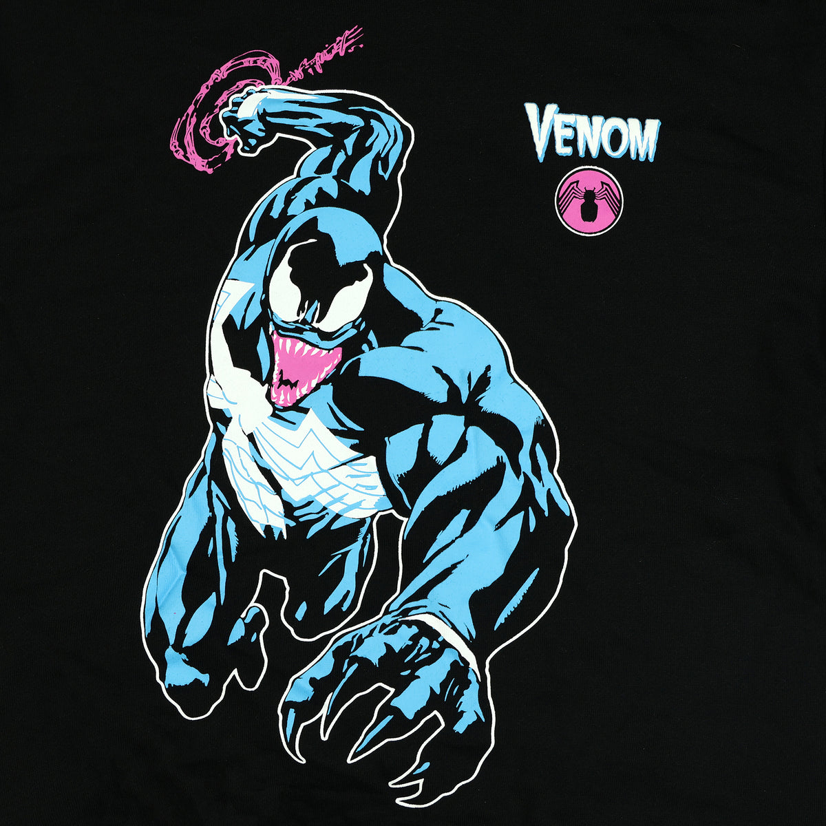 Marvel Venom Hoodie Boys' Sinister Smile Action Scene Pullover Sweatshirt