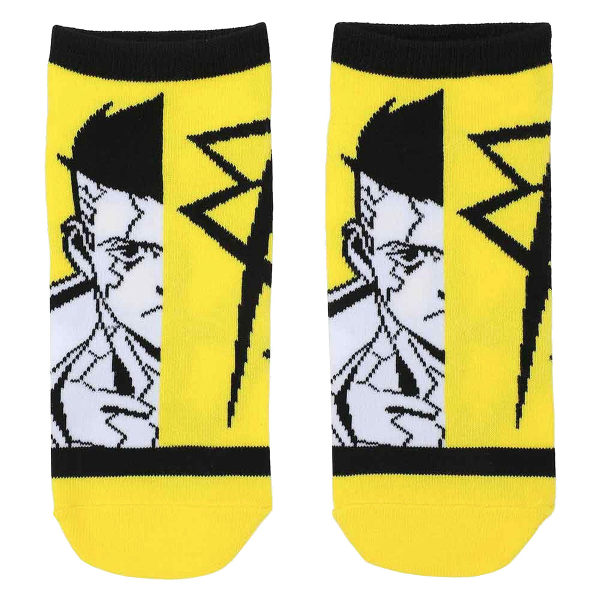 Cyberpunk Socks Women's Edgerunner 5-Pack No Show Ankle Socks, 5 Pairs