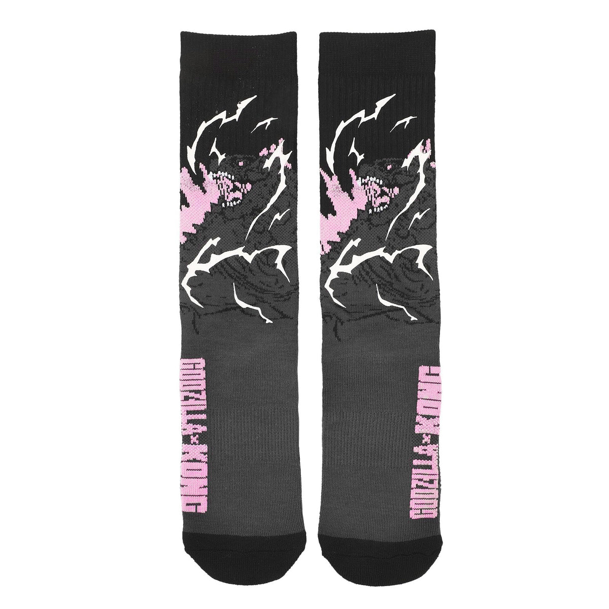 Godzilla Vs. Kong Men's The New Empire UV Color Changing Crew Socks 1 Pair