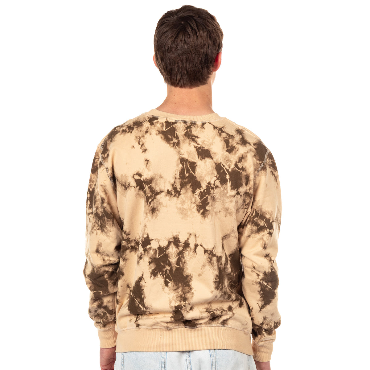 Yellowstone Dutton Ranch Sweatshirt Men's Long Sleeve Tie Dye Pullover