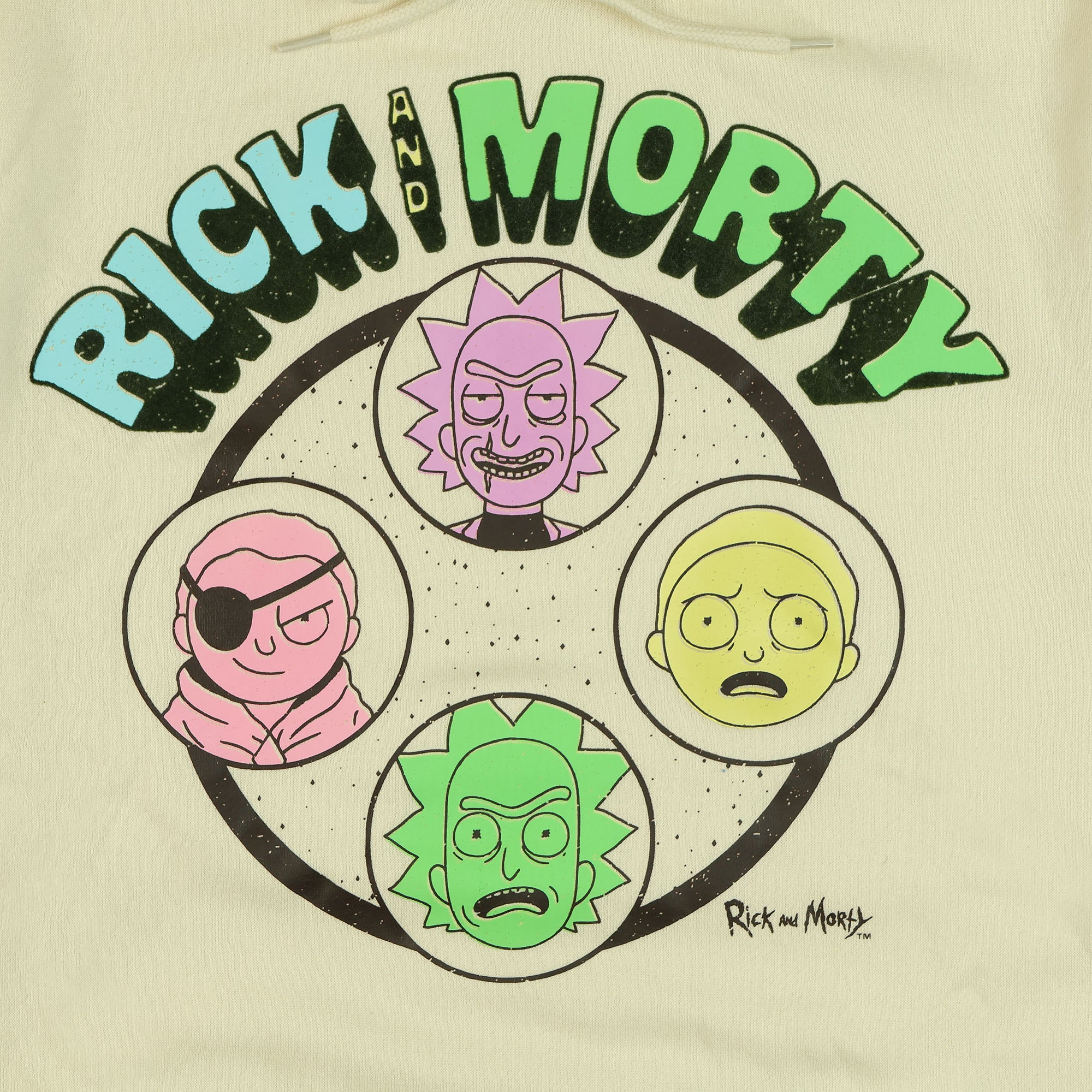 Rick And Morty Hoodie Men's Portal Long Sleeve Graphic Pullover
