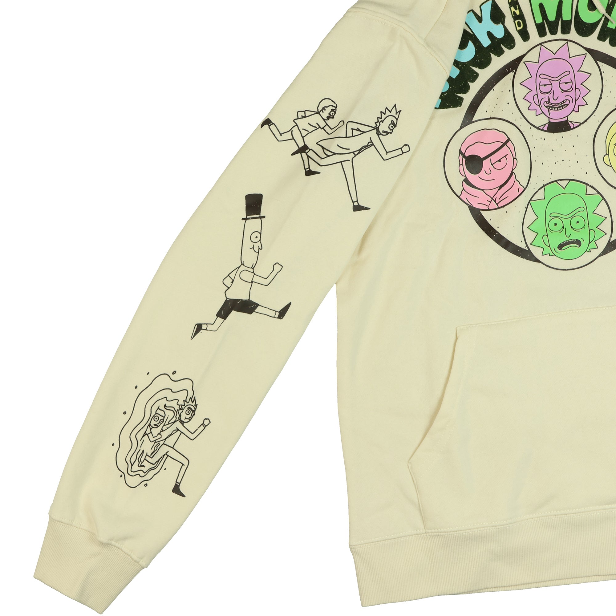 Rick And Morty Hoodie Men's Portal Long Sleeve Graphic Pullover
