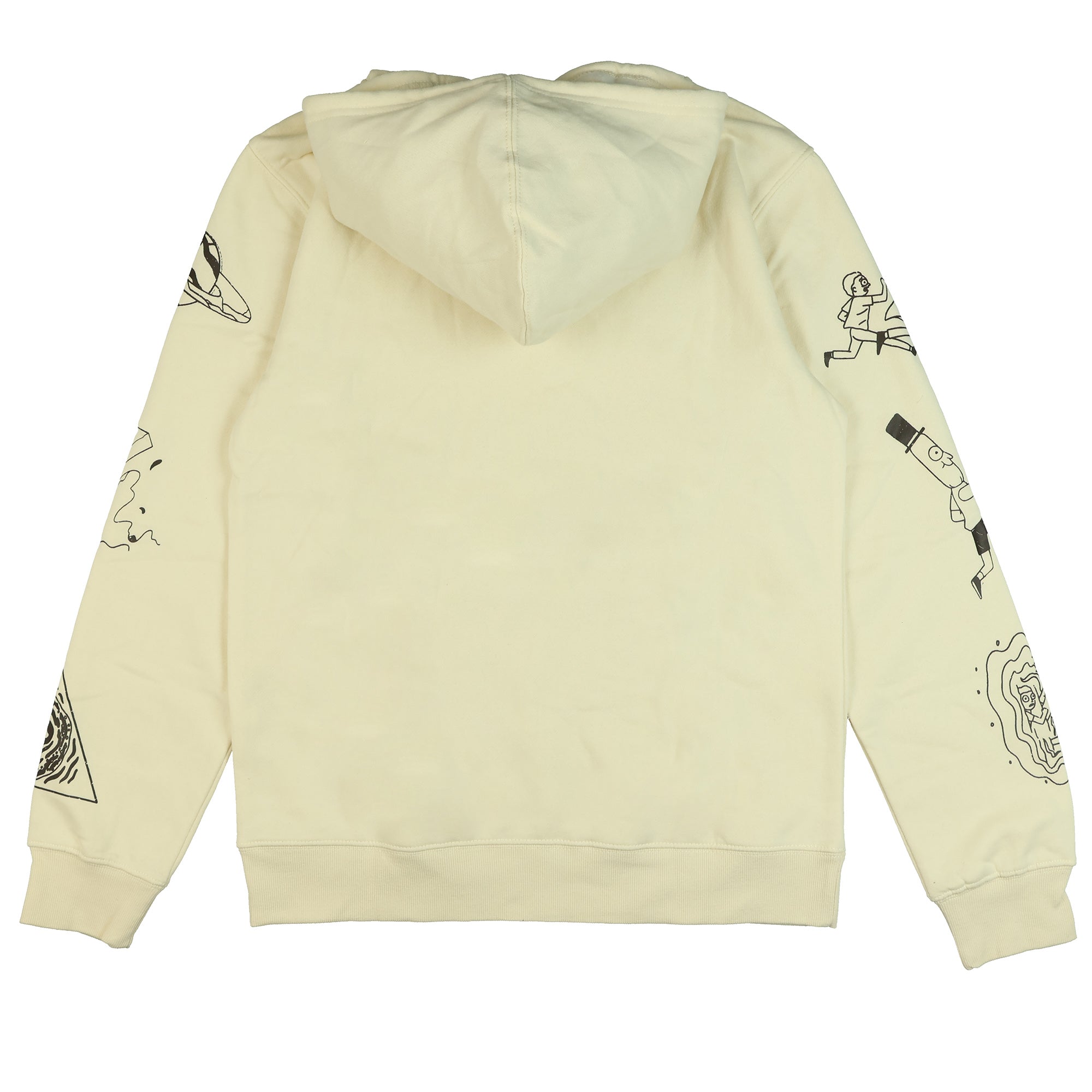Rick And Morty Hoodie Men's Portal Long Sleeve Graphic Pullover