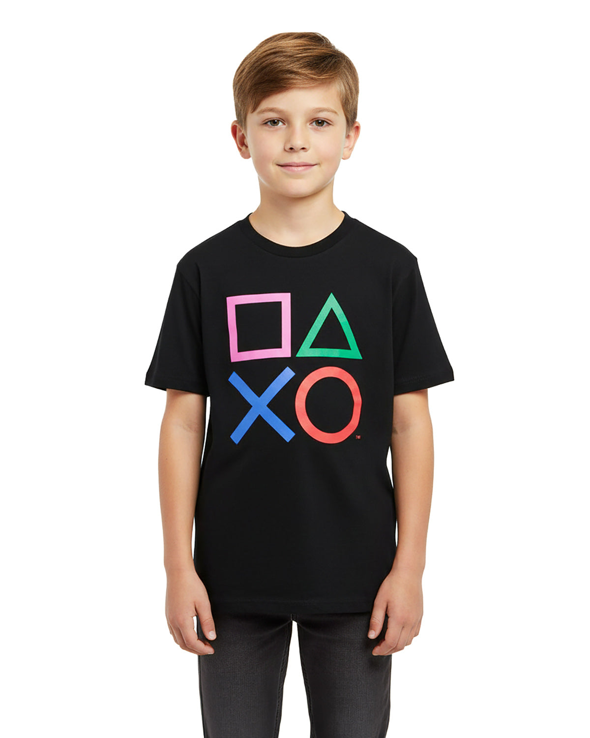 PlayStation T-Shirt Big Boys Video Game Short Sleeve Graphic Top