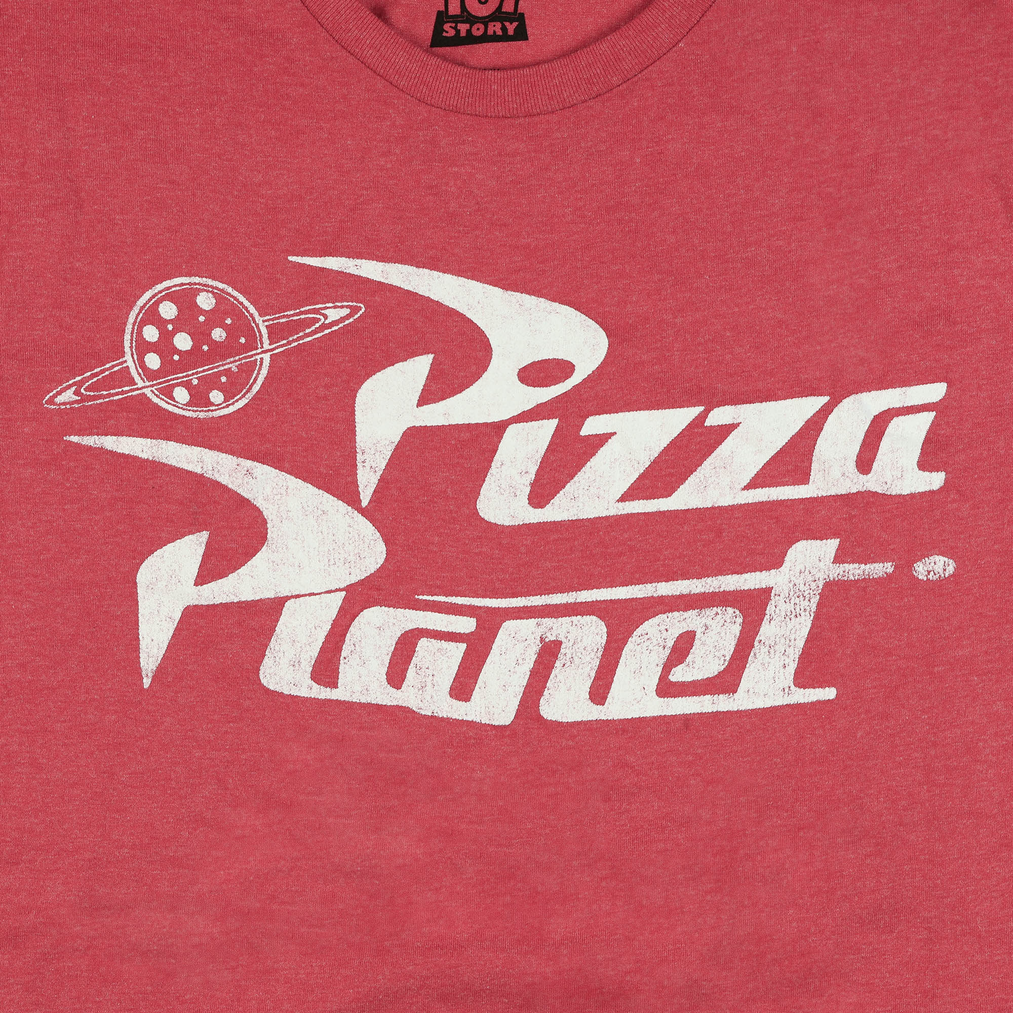 Disney Toy Story T-Shirt Men's Pizza Planet Short Sleeve Graphic Top