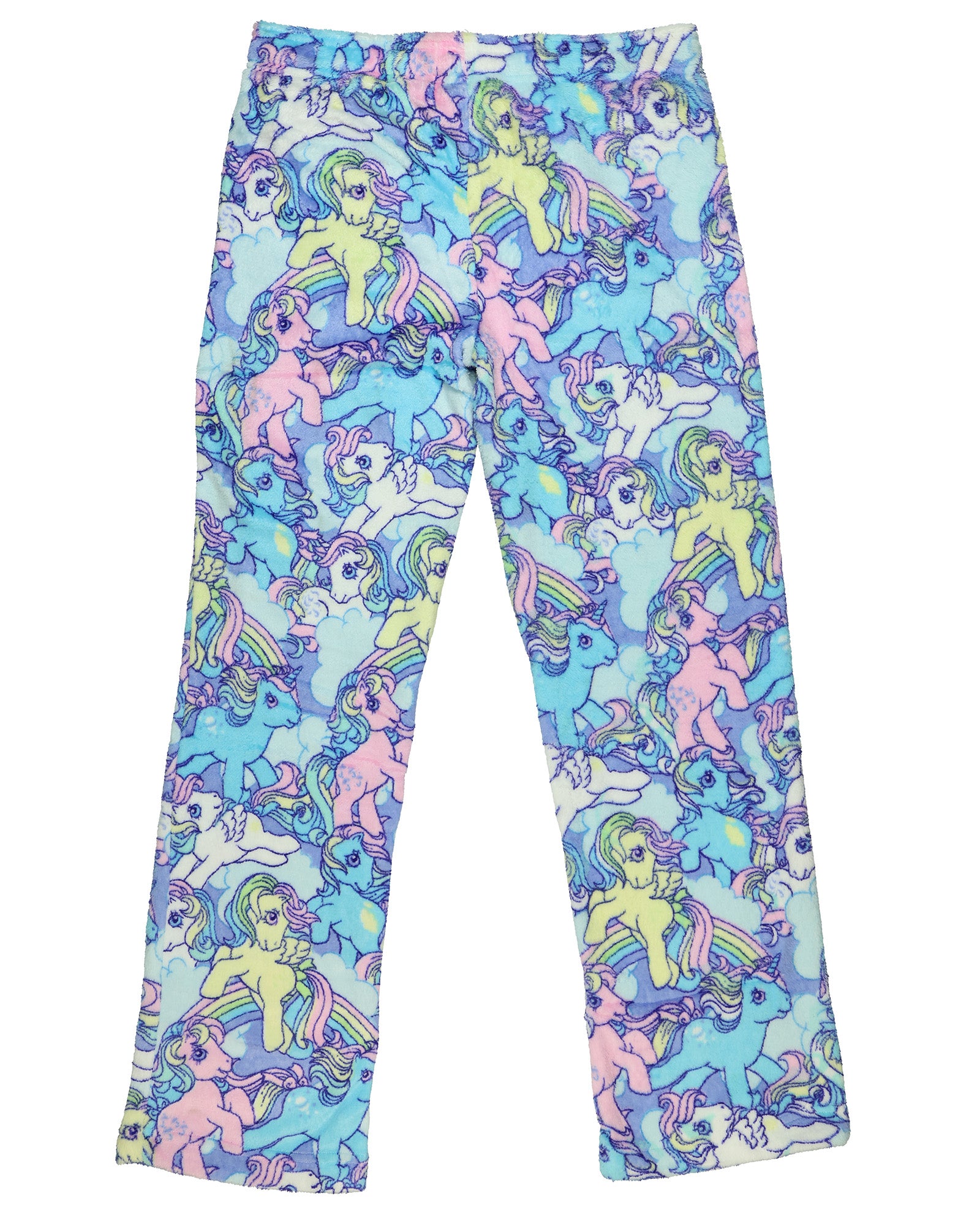 My Little Pony Pajamas Women's Pastel Fleece Lounge Pajama Pant Bottoms