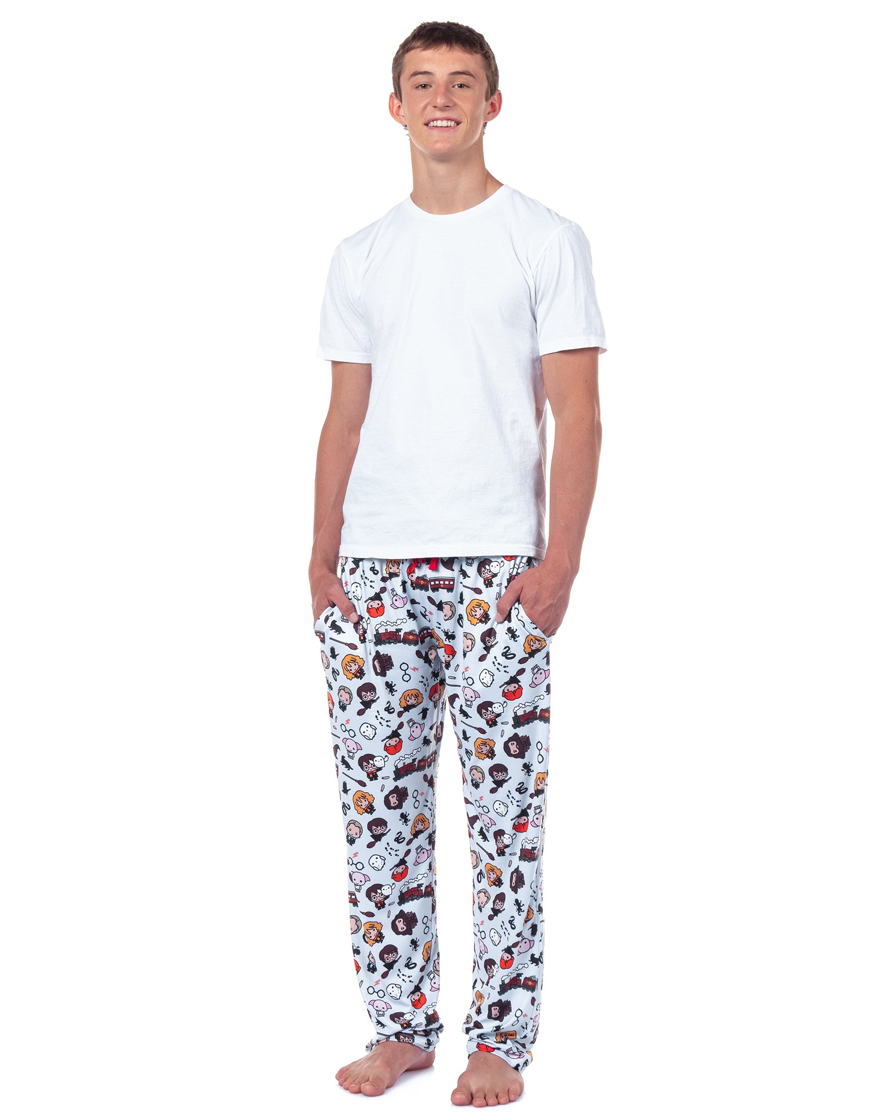 Harry Potter Pajamas Women's Chibi Characters Lounge Pajama Pants