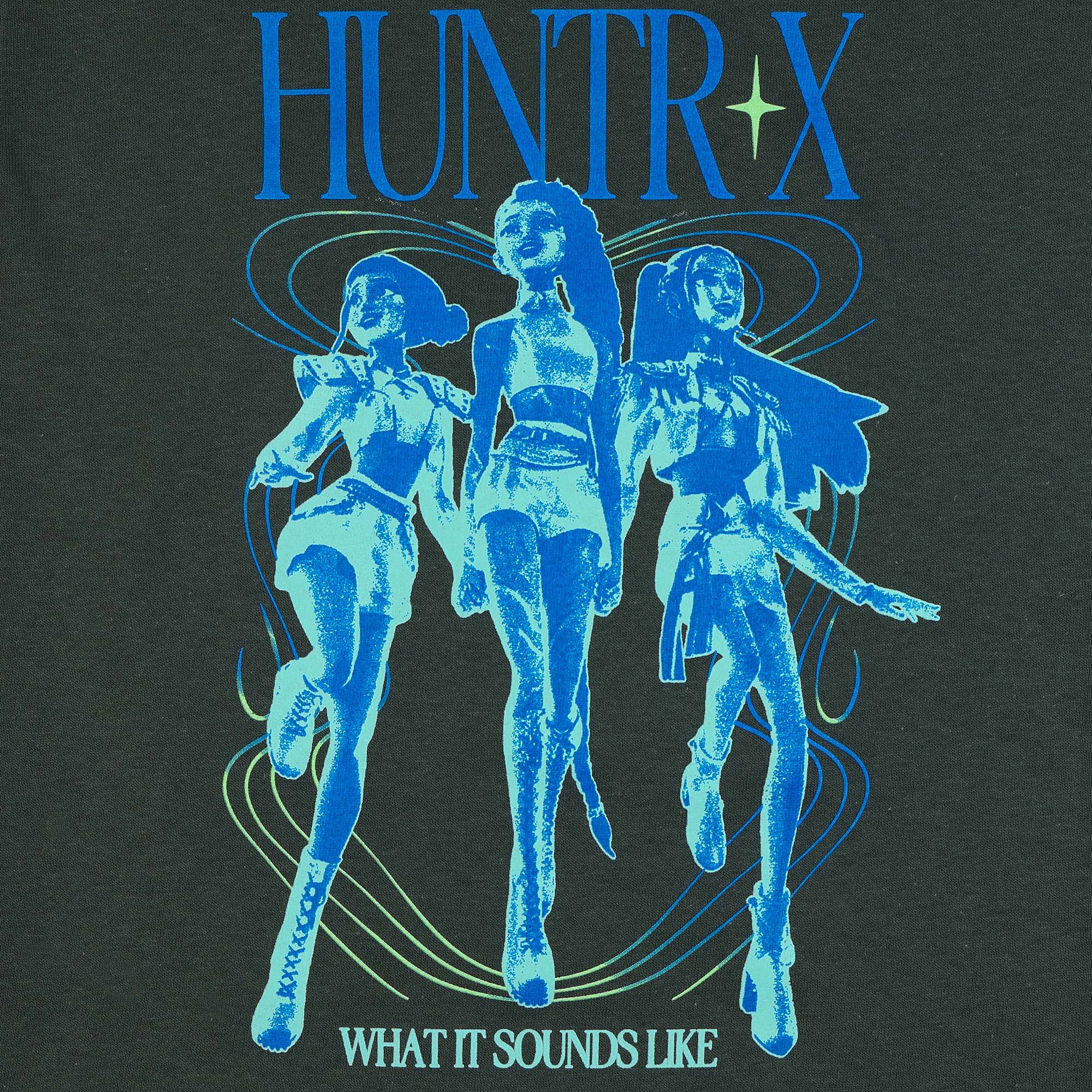 K-Pop Demon Hunters T-Shirt Girls' Huntrix What It Sounds Like Tee