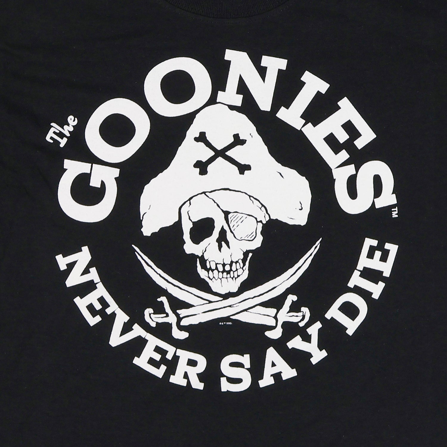 Goonies T-Shirt Big Boy's One-Eyed Willy Never Say Die Short Sleeve Tee