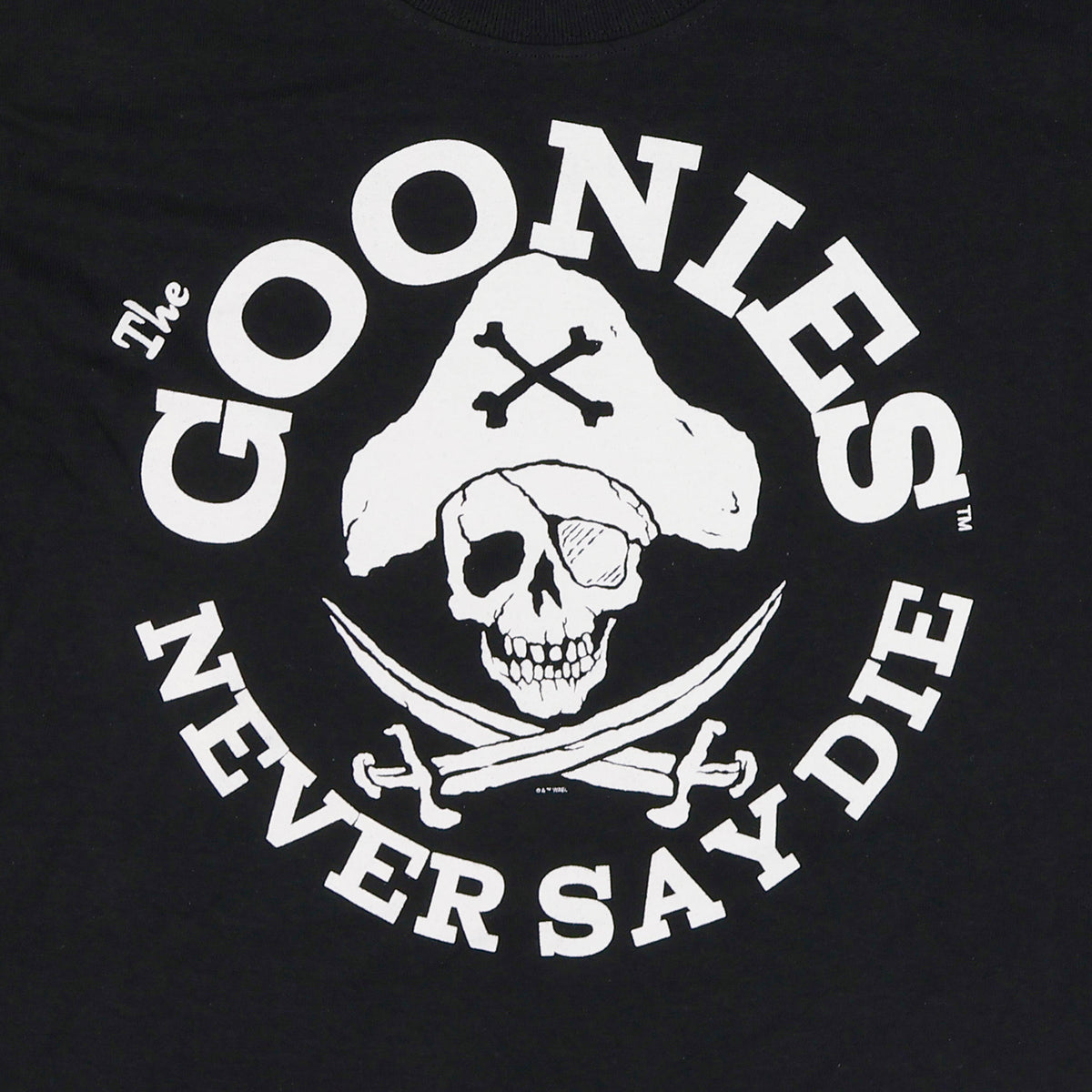 Goonies T-Shirt Big Boy's One-Eyed Willy Never Say Die Short Sleeve Tee