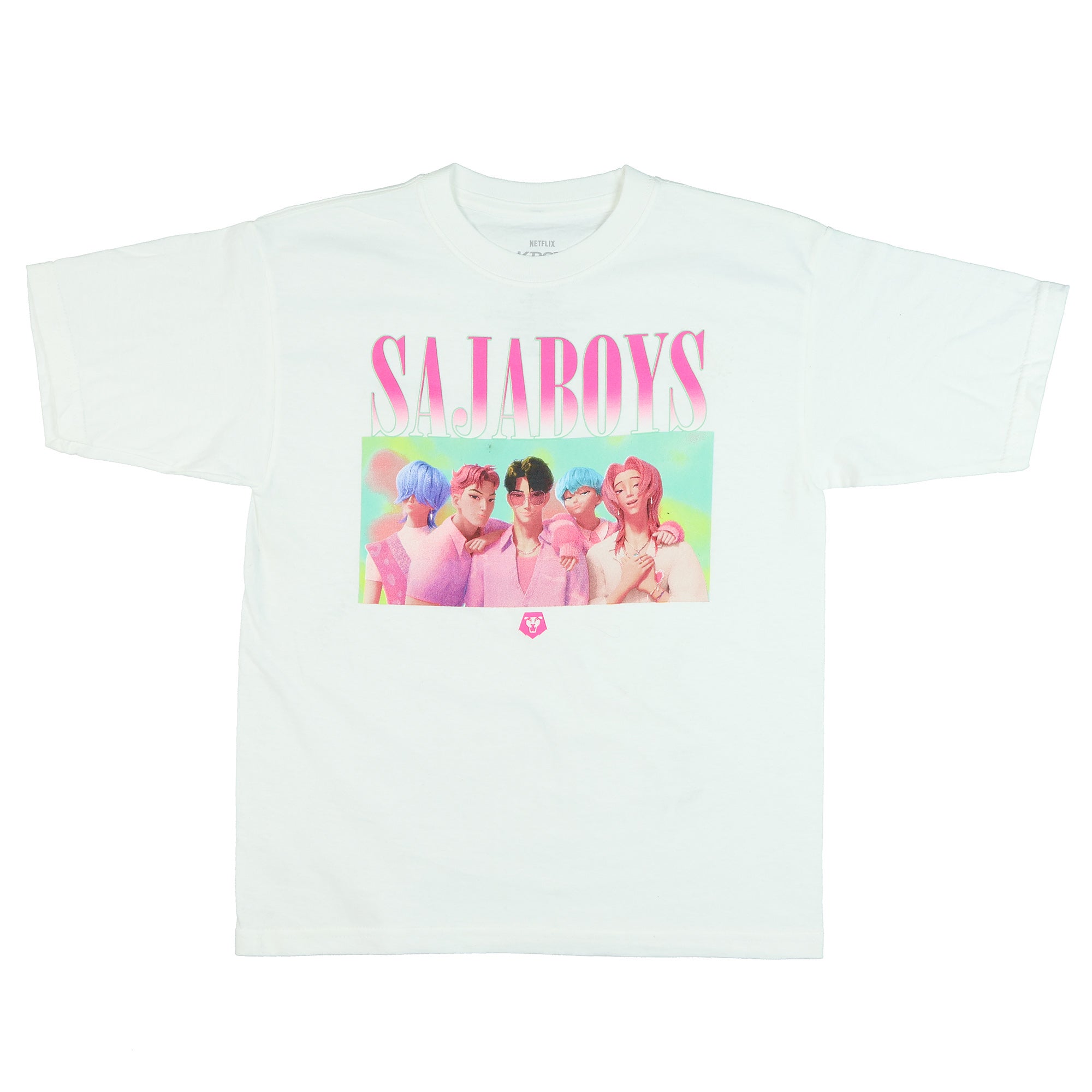 K-Pop Demon Hunters Shirt Girl's Saja Boys Short Sleeve Graphic Tee