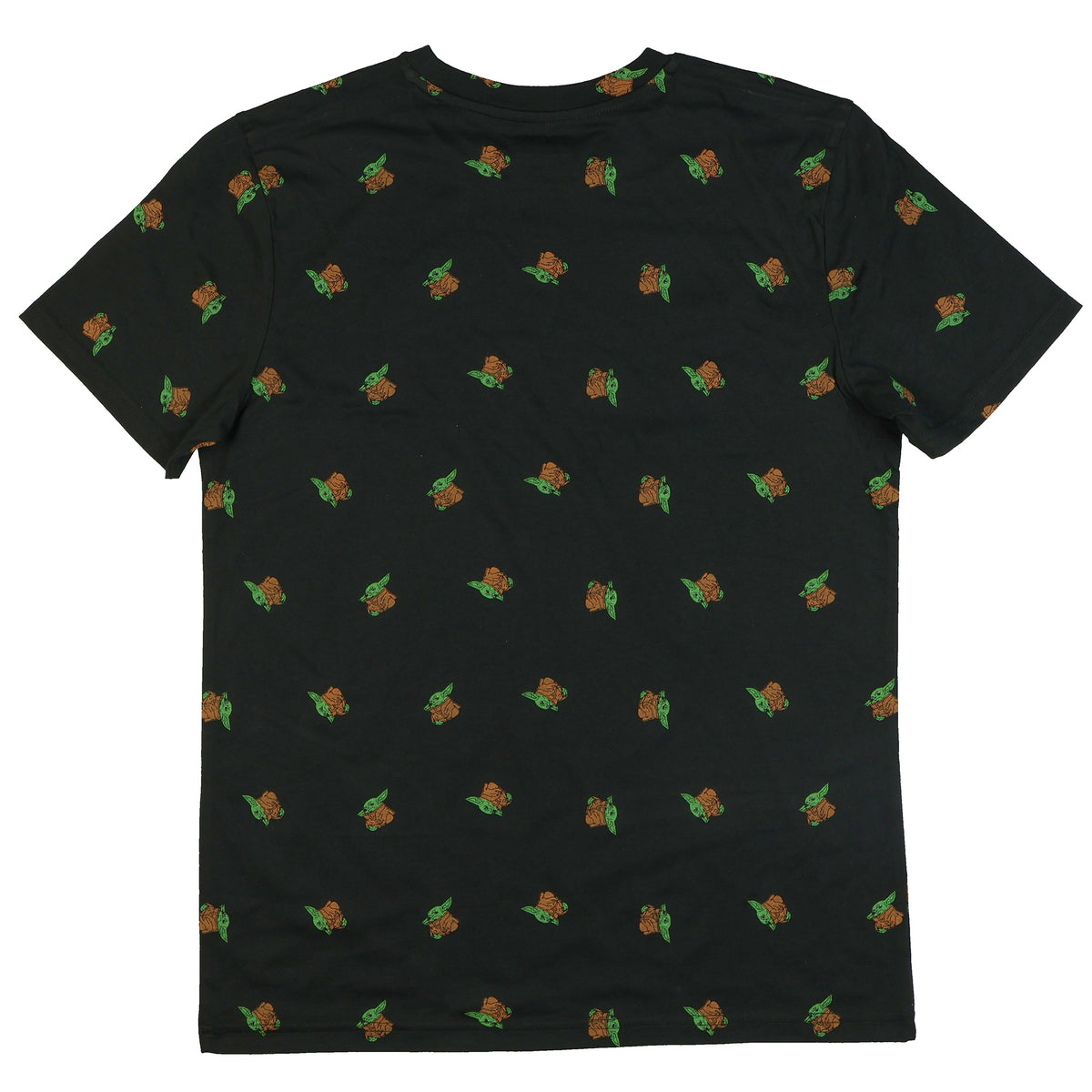 Disney Star Wars The Mandalorian Shirt Men's Grogu AOP Short Sleeve Tee