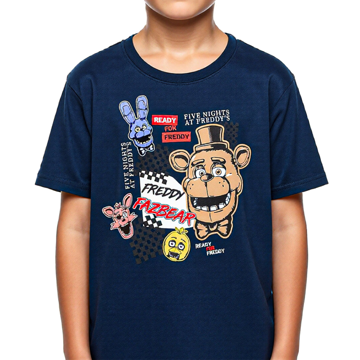 Five Nights At Freddy's Shirt Boy's Ready For Freddy Short Sleeve Tee