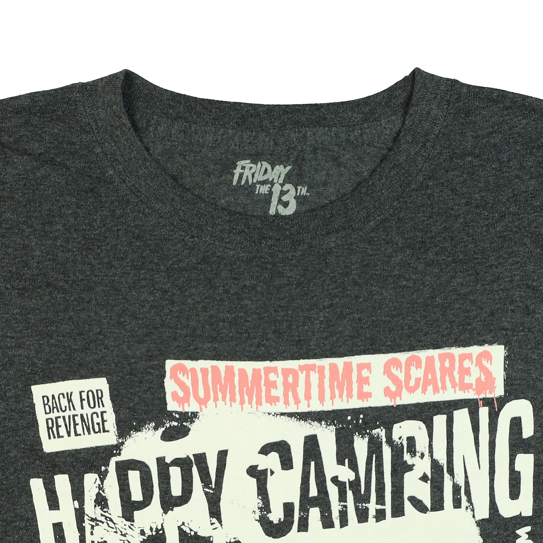 Friday The 13th T-Shirt Men's Summertime Scares Short Sleeve Tee