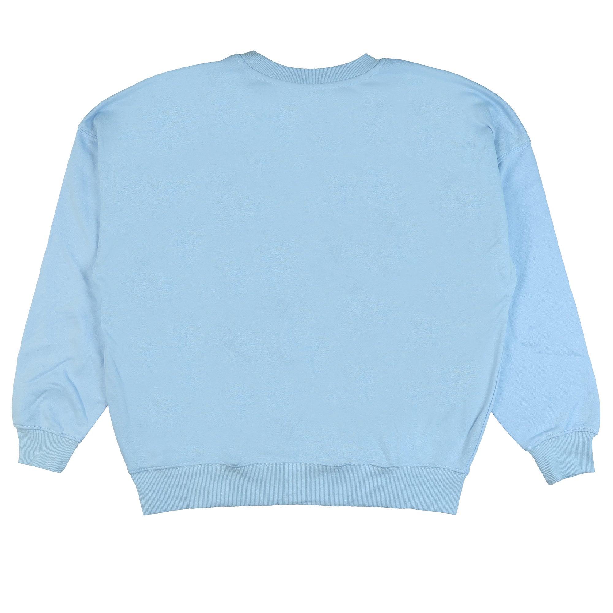 Bluey Men's Block Logo Design Crewneck Pullover Long Sleeve Sweatshirt