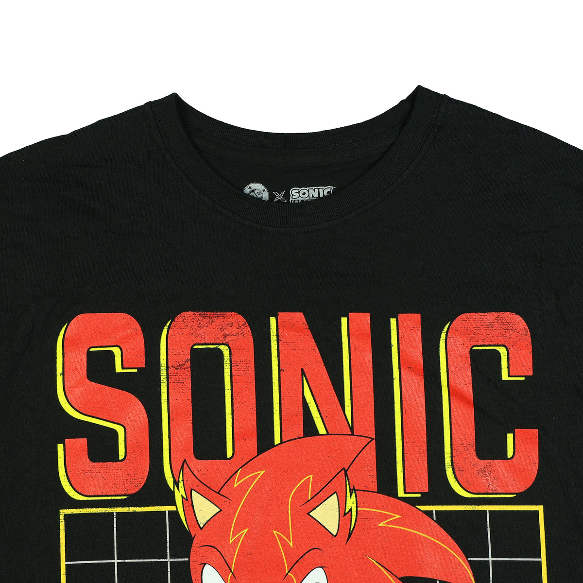DC Comics Sonic The Hedgehog Shirt Men's The Flash Short Sleeve Top