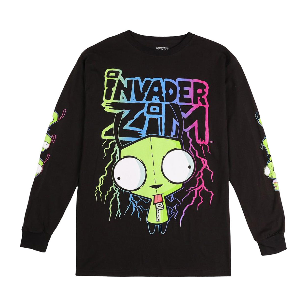 Invader Zim Shirt Men's Gir In Dog Suit Long Sleeve Graphic Top