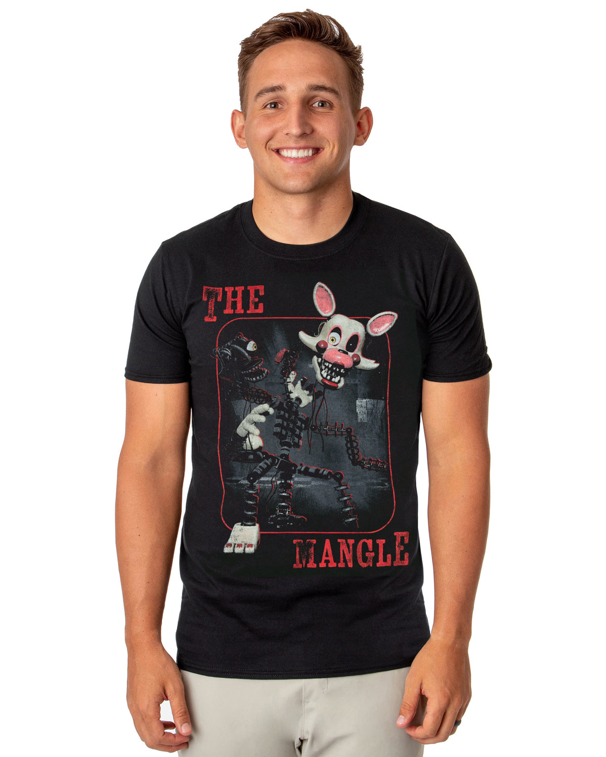 Five Nights at Freddy's T-Shirt Men's The Mangle Short Sleeve Tee
