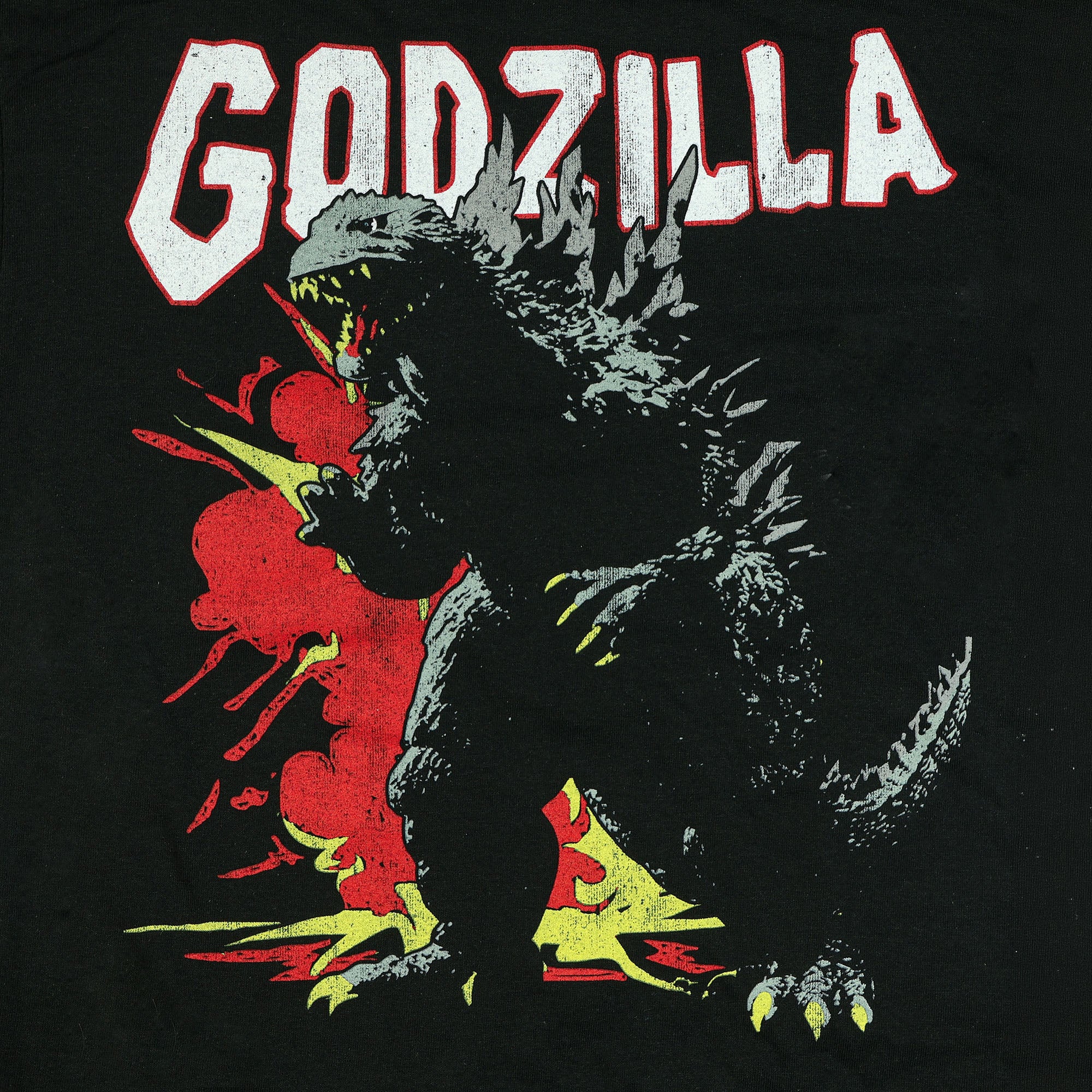 Godzilla T-Shirt Men's Giant Monster Destruction Short Sleeve Tee