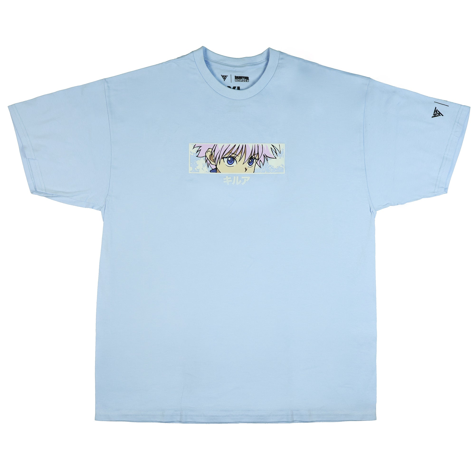 Hunter x Hunter T-Shirt Men's Killua Eyes Anime Short Sleeve Tee