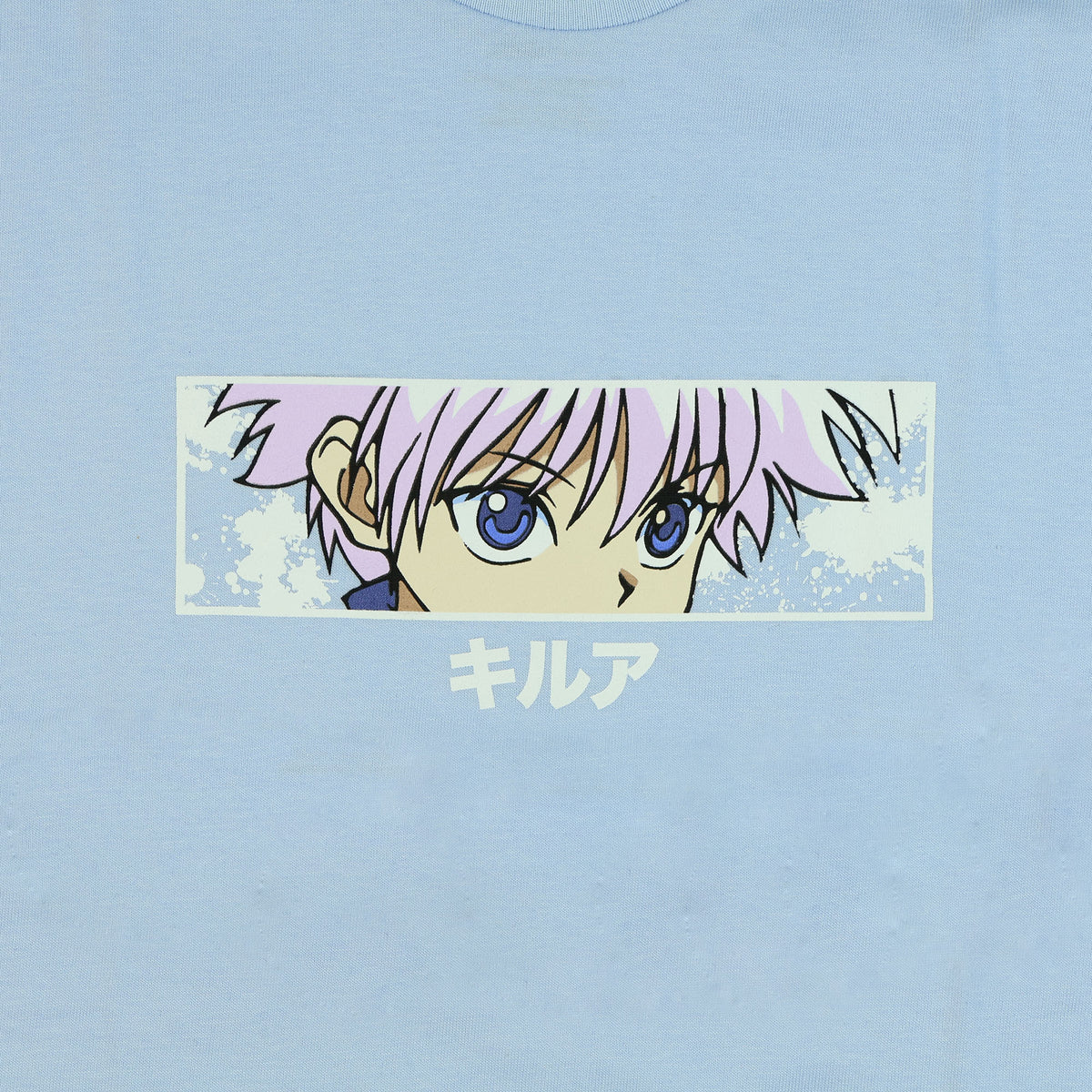 Hunter x Hunter T-Shirt Men's Killua Eyes Anime Short Sleeve Tee