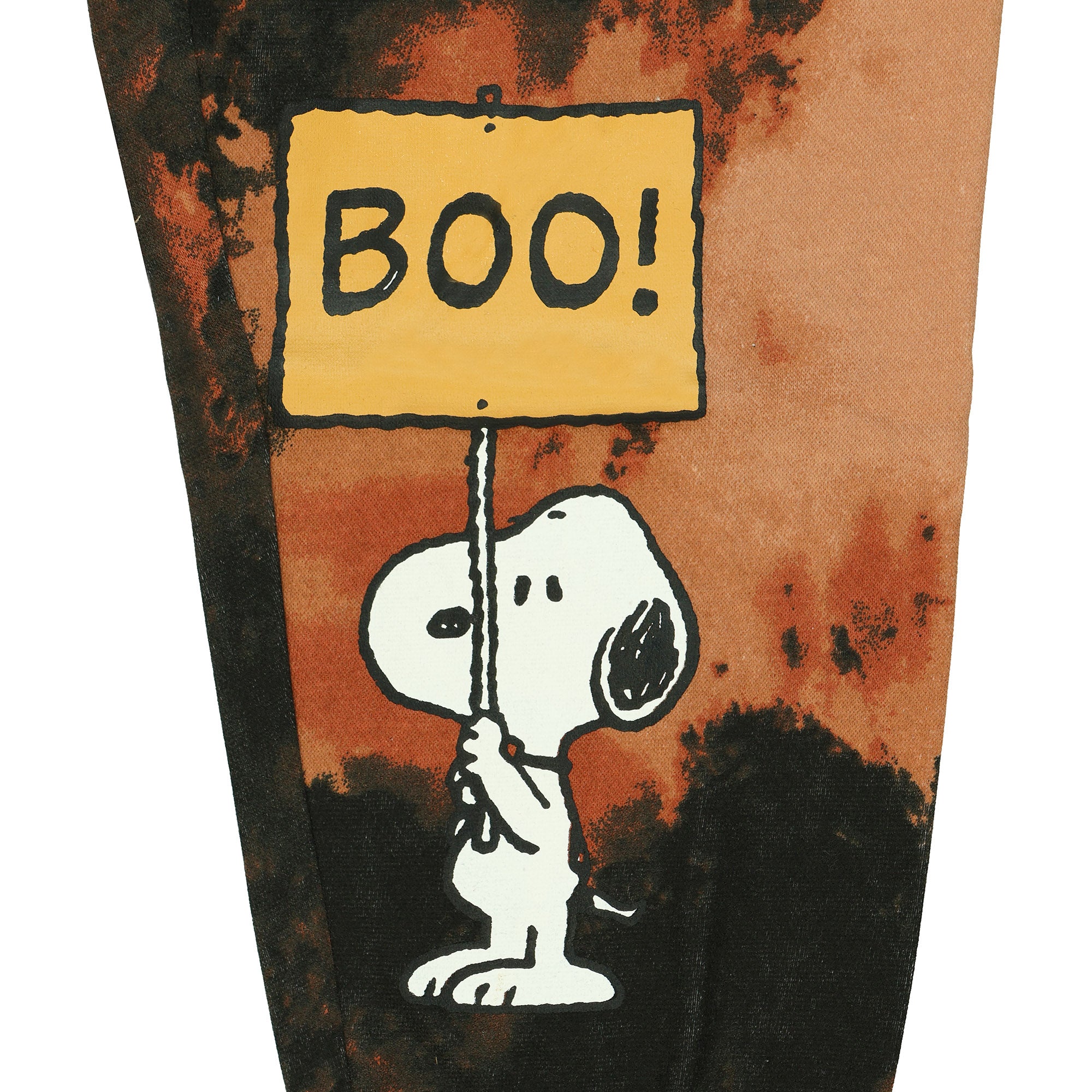 Peanuts Snoopy Joggers Boys' Halloween Boo Tie-Dye Sweat Pants